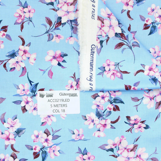 5 Meters GUTERMANN FABRIC 100% COTTON - ACCESSOIRES LEDUC BV