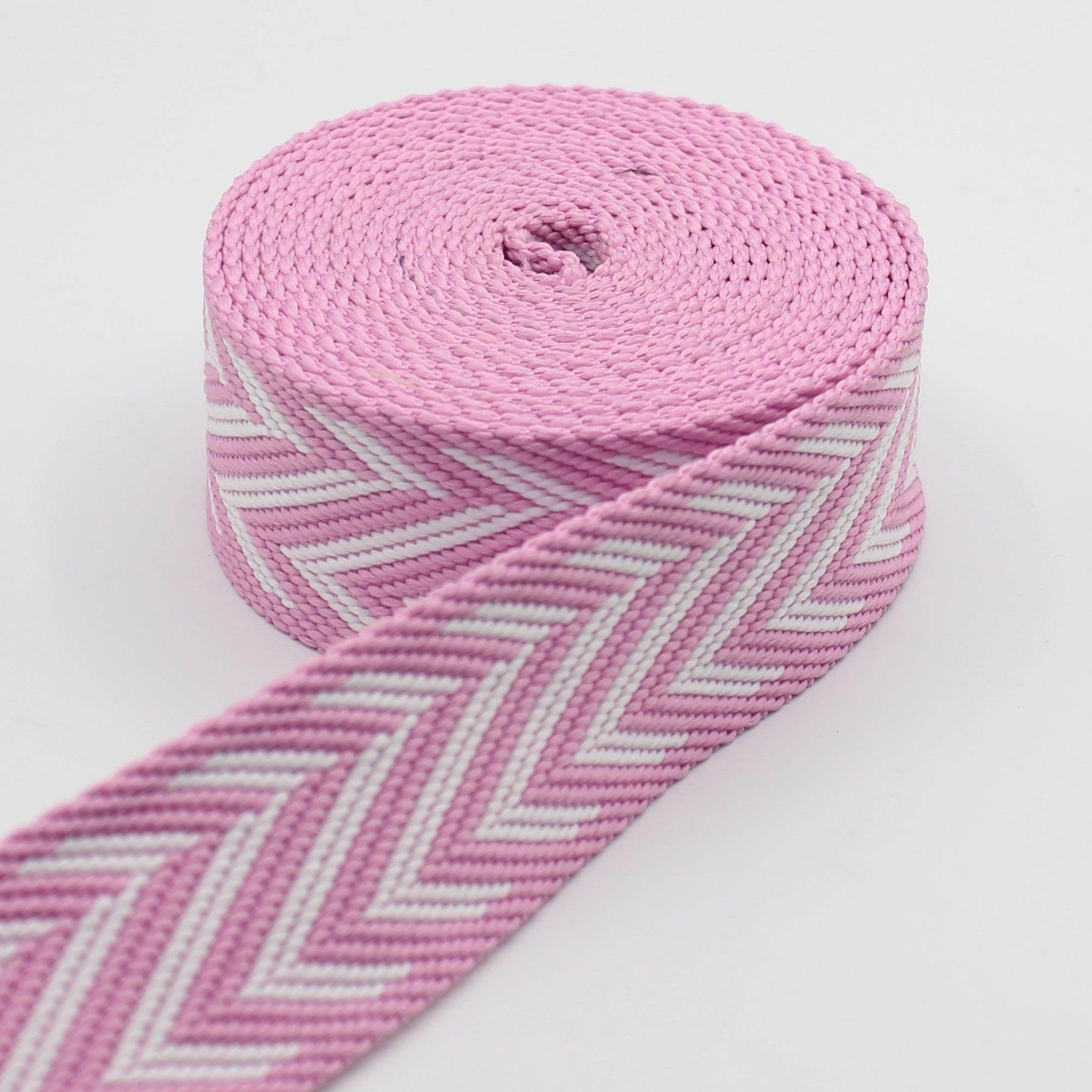 5 meters Webbing with Lines and Arrows 38mm #RUB3506 - ACCESSOIRES LEDUC BV