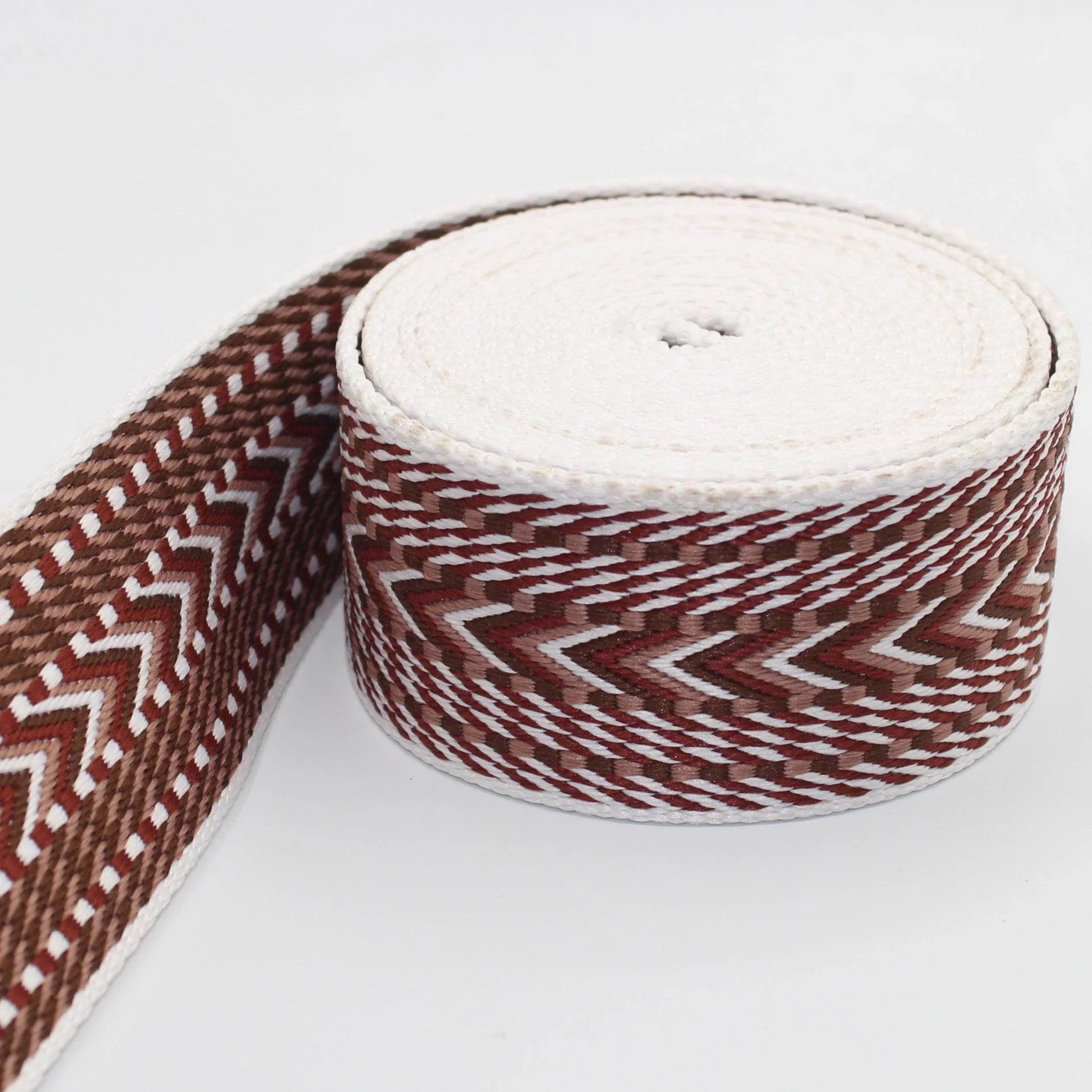 5 meters Colored Webbing with Arrows 50mm #RUB3517 - ACCESSOIRES LEDUC BV