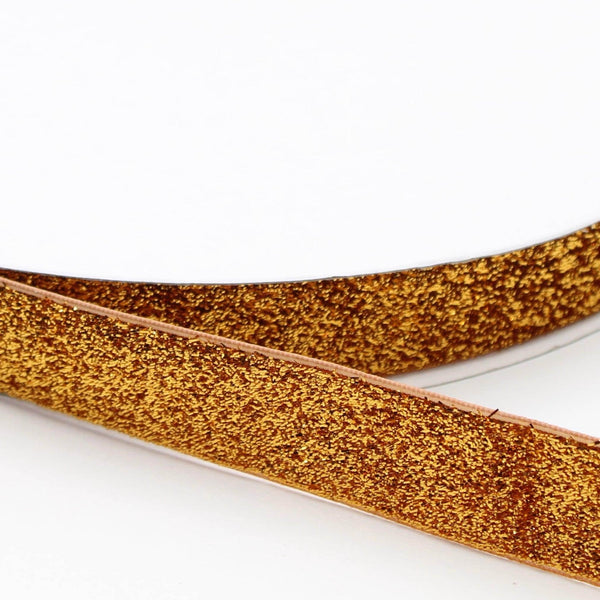 5 Meters 10 / 15 / 25mm Glitter Lurex Velvet Ribbons #VEL1502 - ACCESSOIRES LEDUC BV