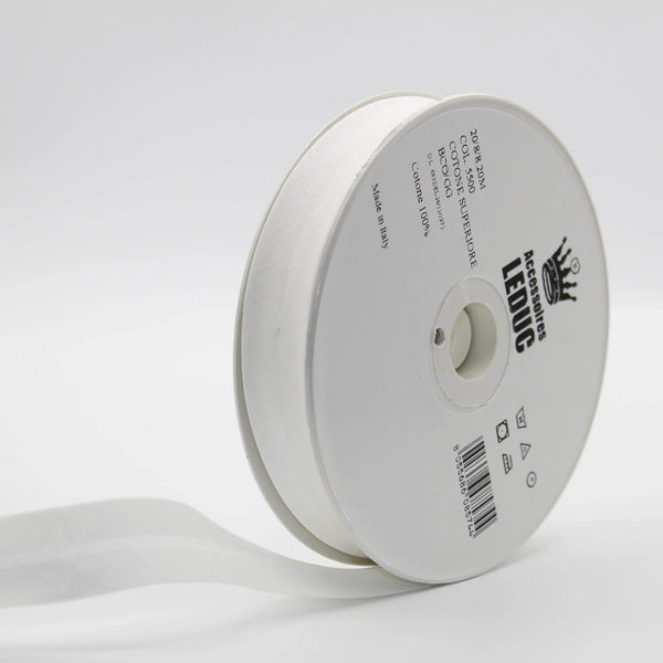 20MT - COTTON BIAS BINDING / 20mm - 20/8/8 #SBI517 - ACCESSOIRES LEDUC BV