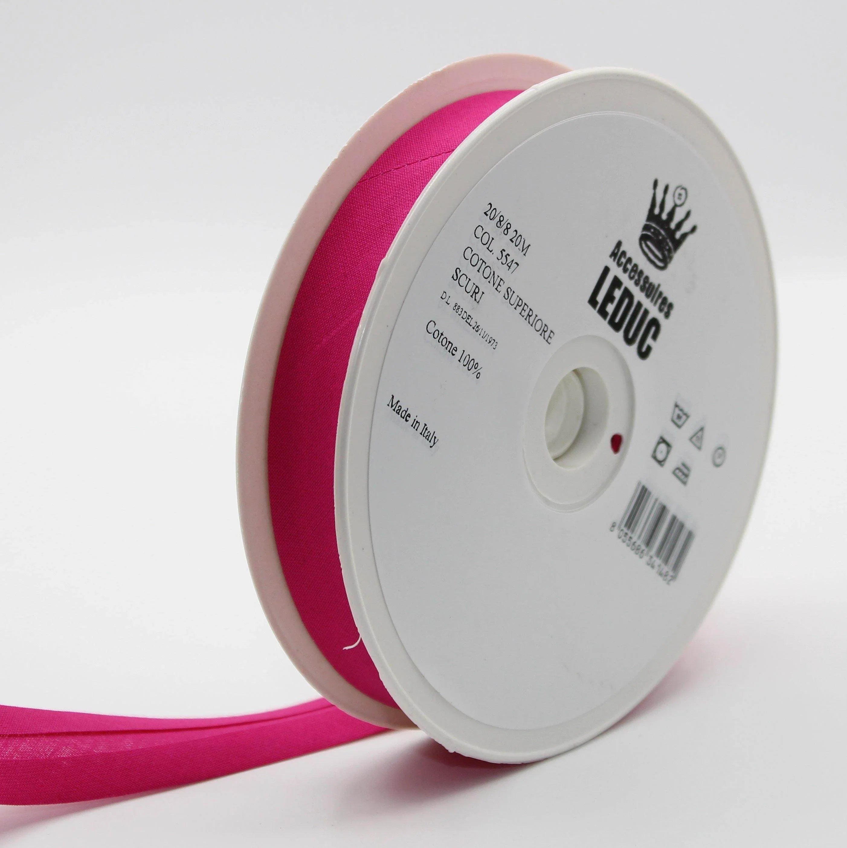 20MT - COTTON BIAS BINDING / 20mm - 20/8/8 #SBI517 - ACCESSOIRES LEDUC BV