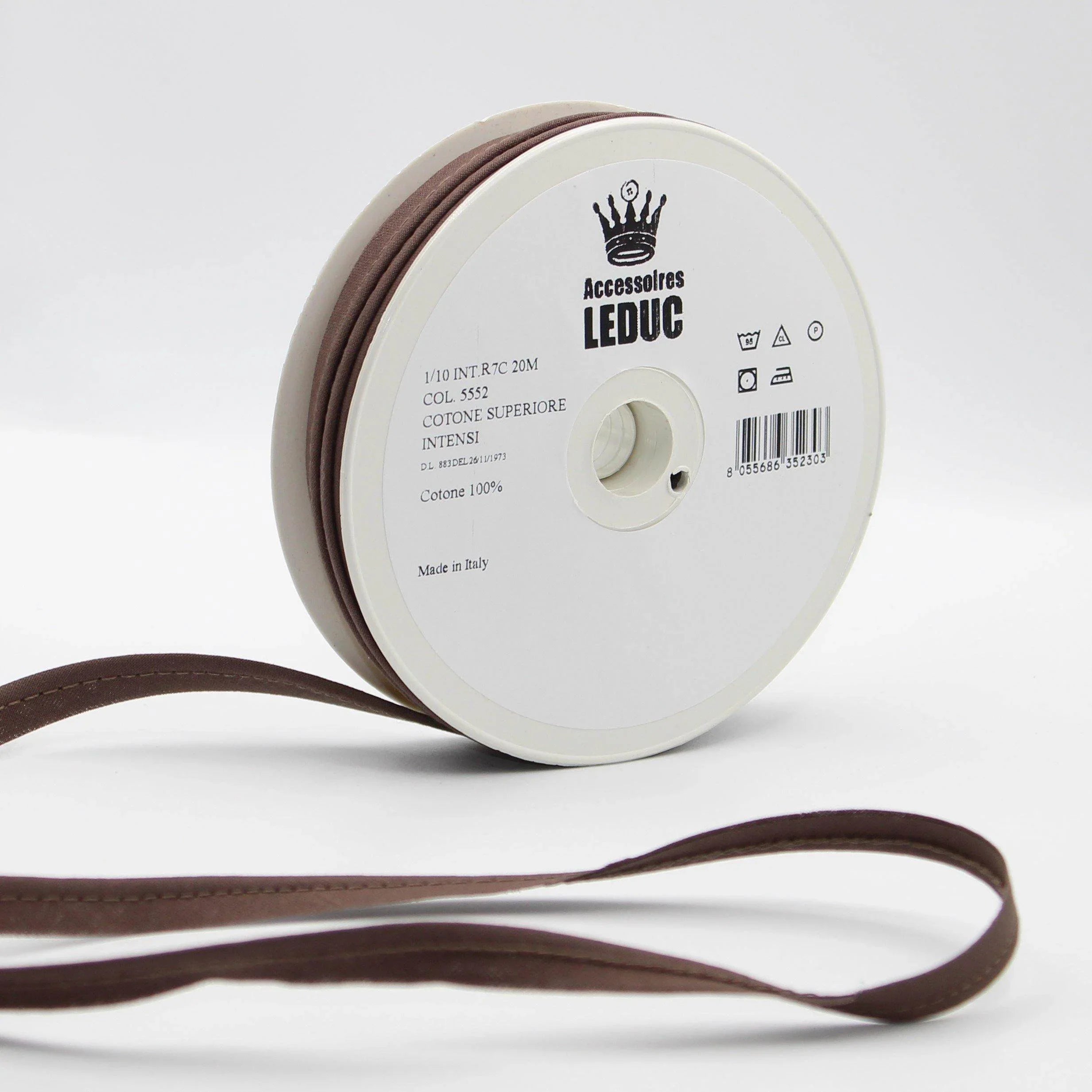 20MT - COTTON PIPING / 10mm (8+2mm) - ACCESSOIRES LEDUC BV