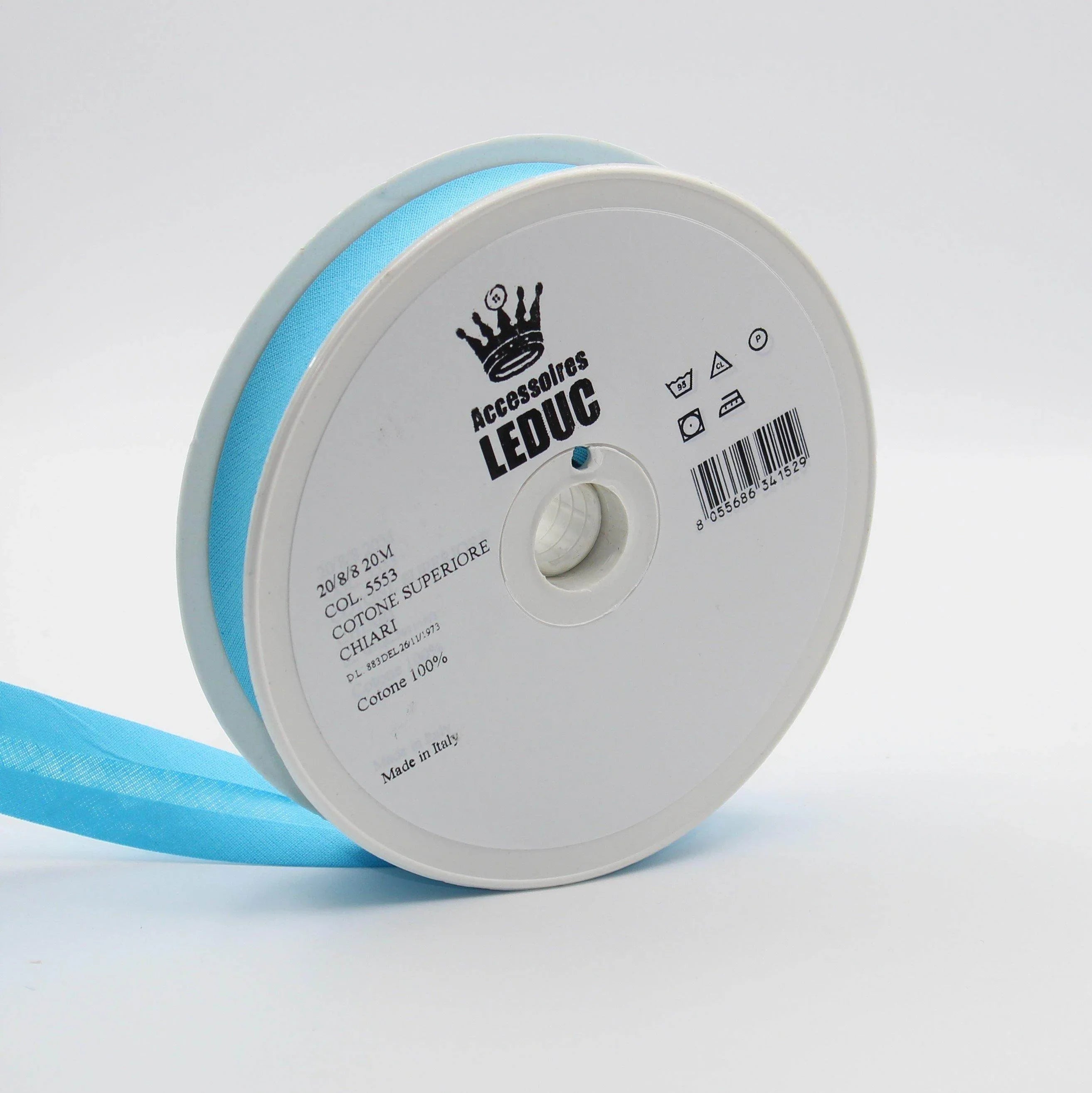 20MT - COTTON BIAS BINDING / 20mm - 20/8/8 #SBI517 - ACCESSOIRES LEDUC BV