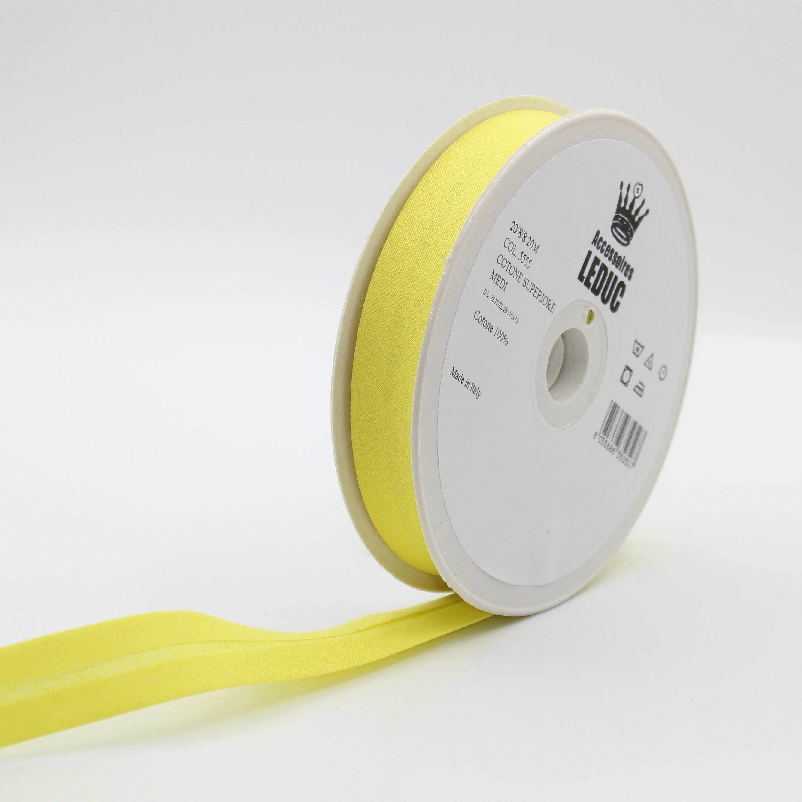 20MT - COTTON BIAS BINDING / 20mm - 20/8/8 #SBI517 - ACCESSOIRES LEDUC BV