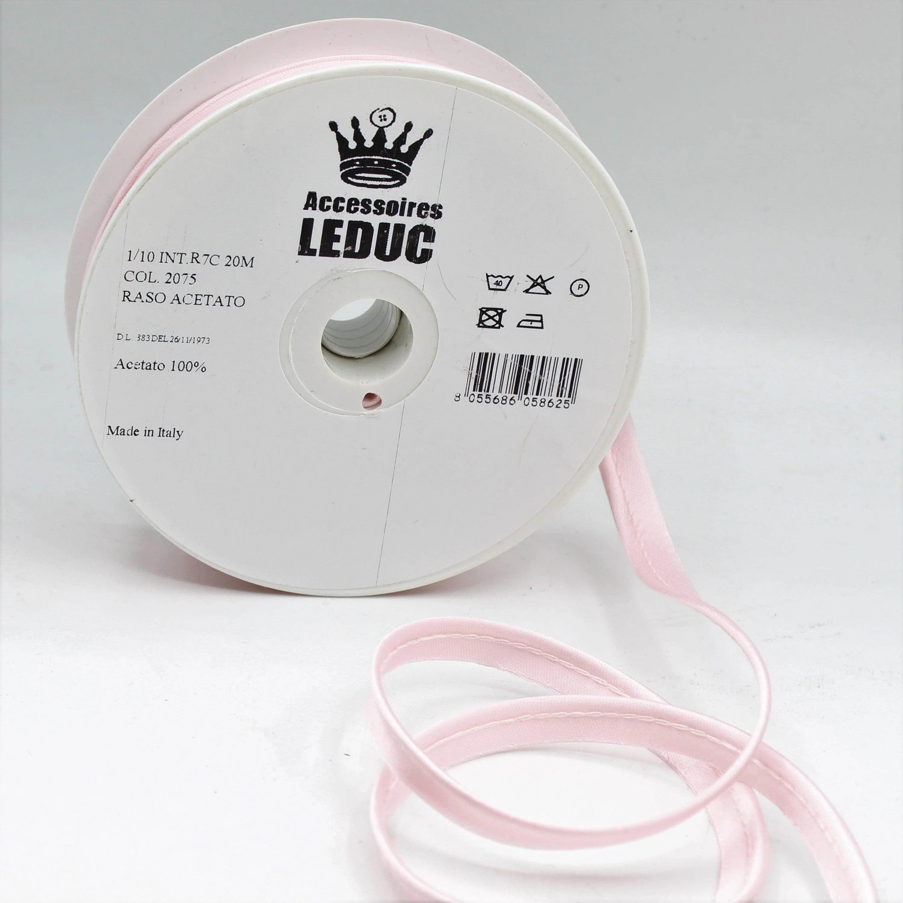 Satin PIPING / 10mm - 8/2 - ACCESSOIRES LEDUC BV