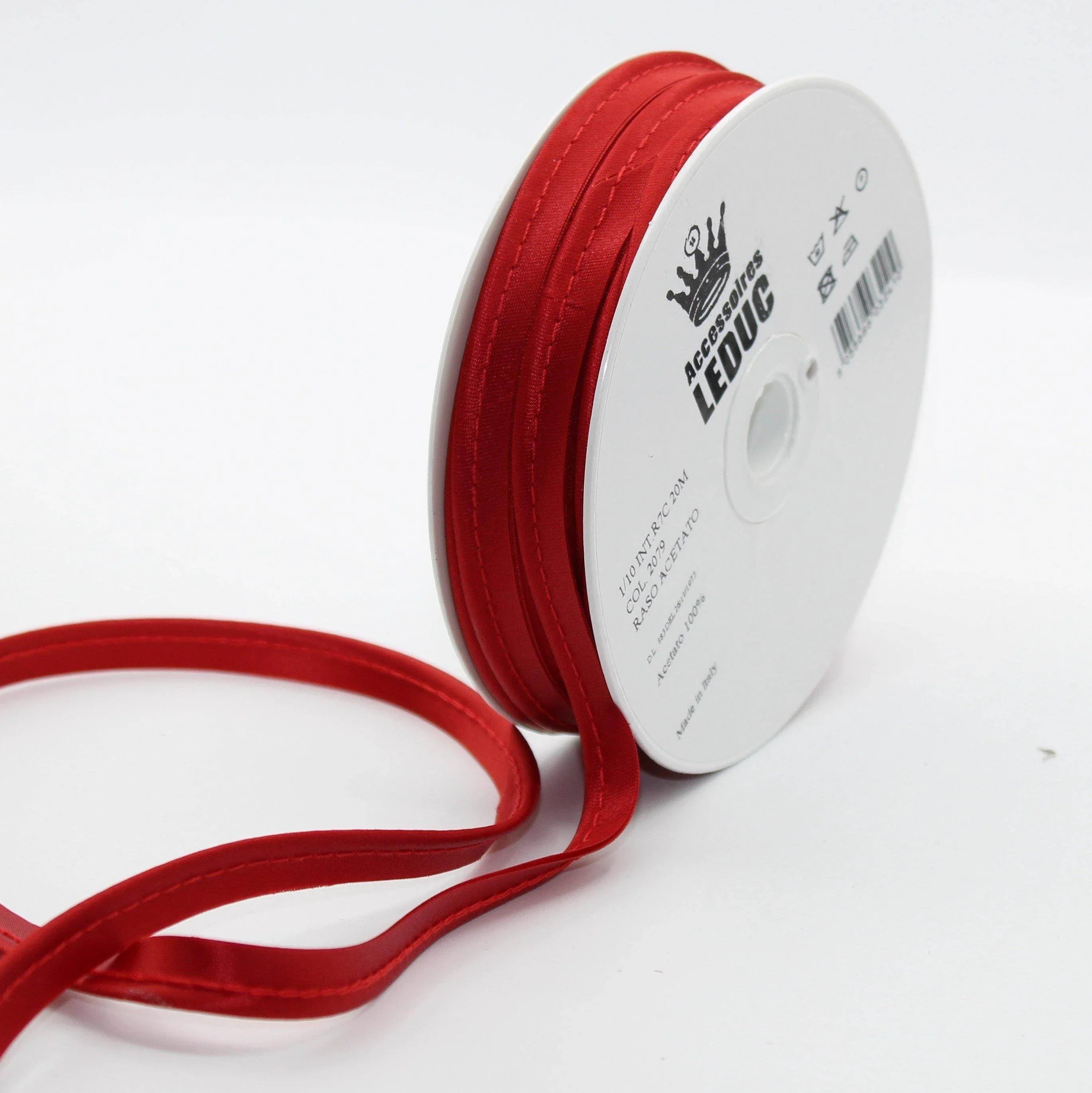 Satin PIPING / 10mm - 8/2 - ACCESSOIRES LEDUC BV