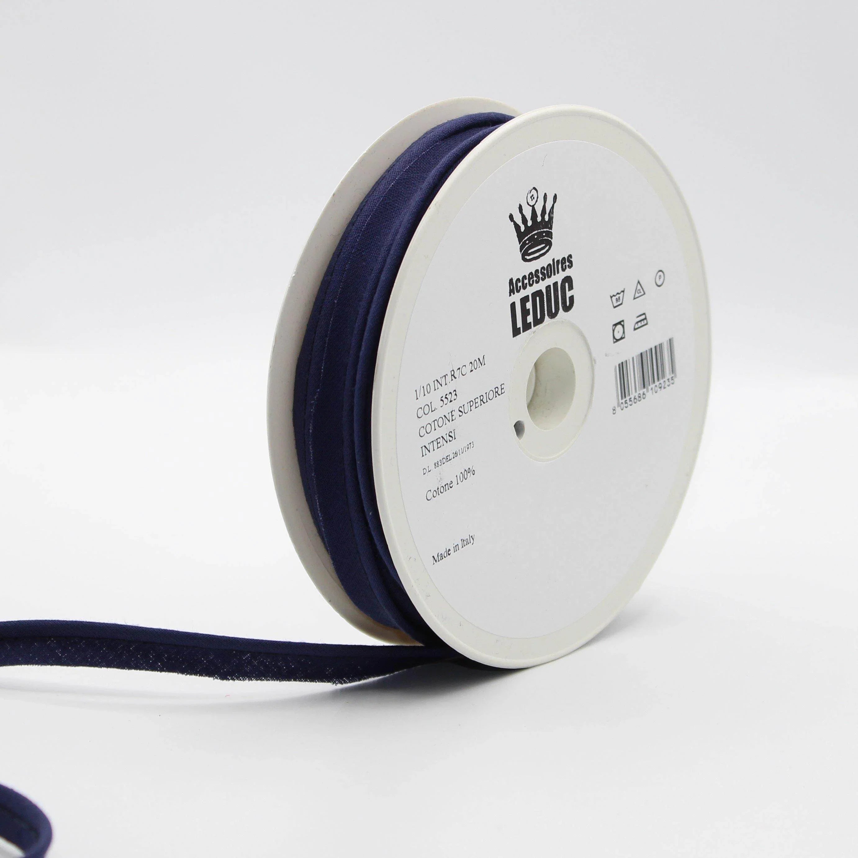 20MT - COTTON PIPING / 10mm (8+2mm) - ACCESSOIRES LEDUC BV