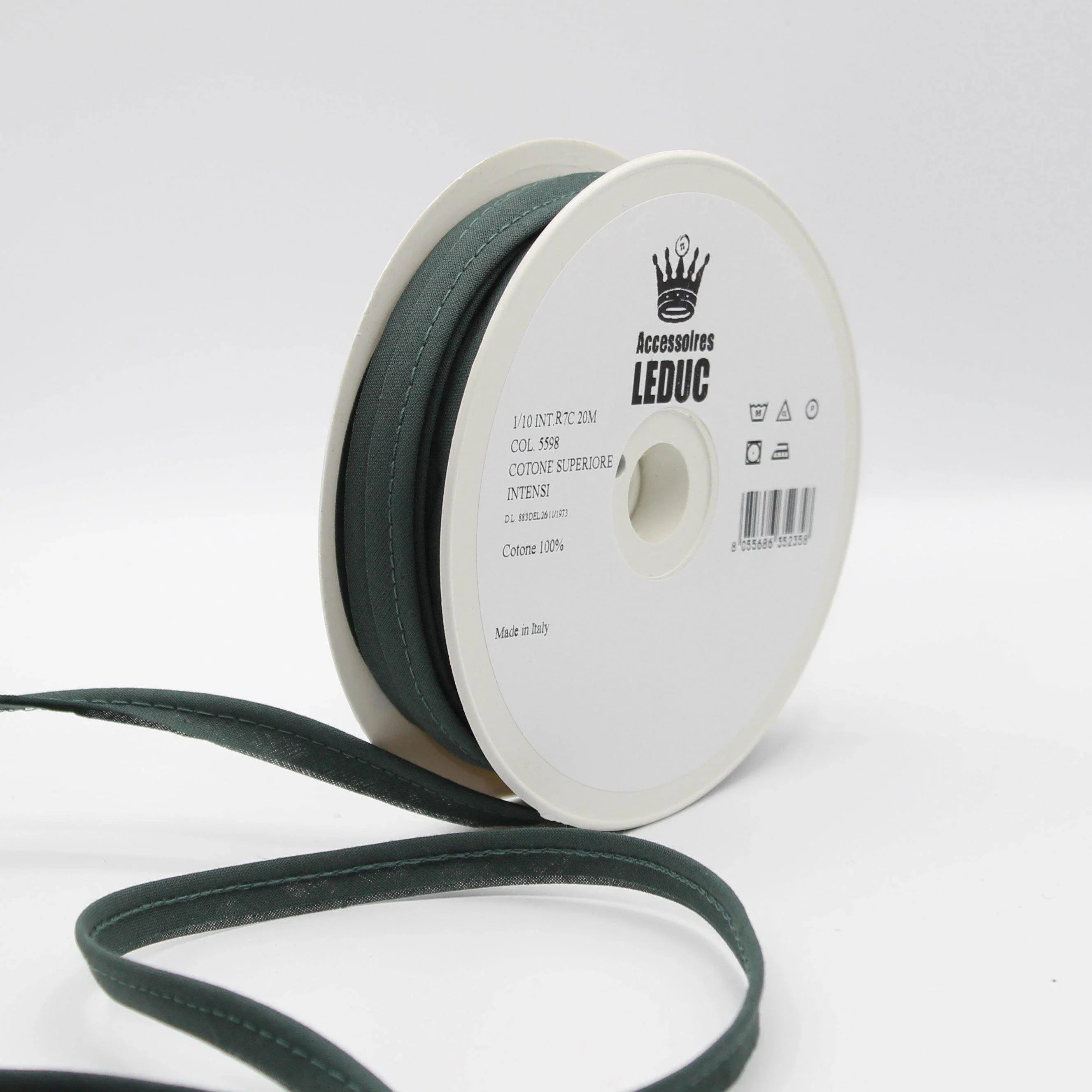 20MT - COTTON PIPING / 10mm (8+2mm) - ACCESSOIRES LEDUC BV