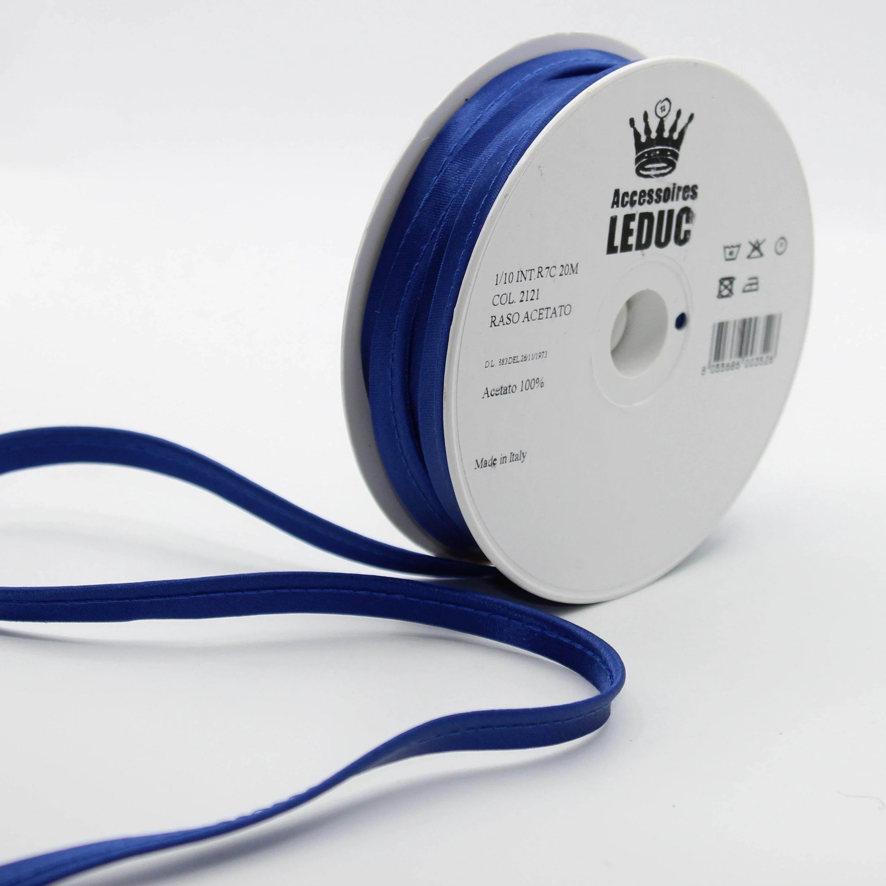 Satin PIPING / 10mm - 8/2 - ACCESSOIRES LEDUC BV