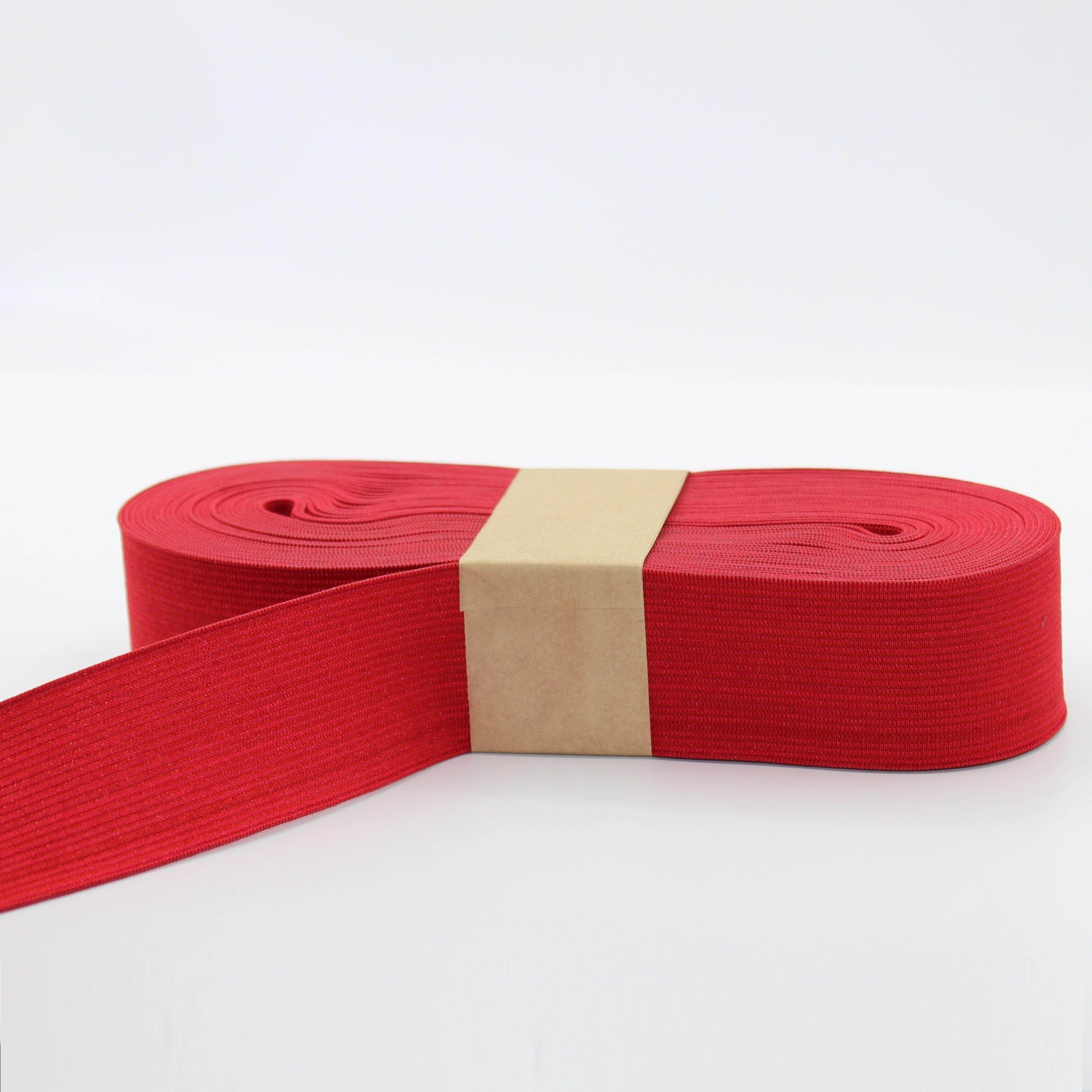 4 METERS - coloured ELASTIC 40MM - ACCESSOIRES LEDUC BV
