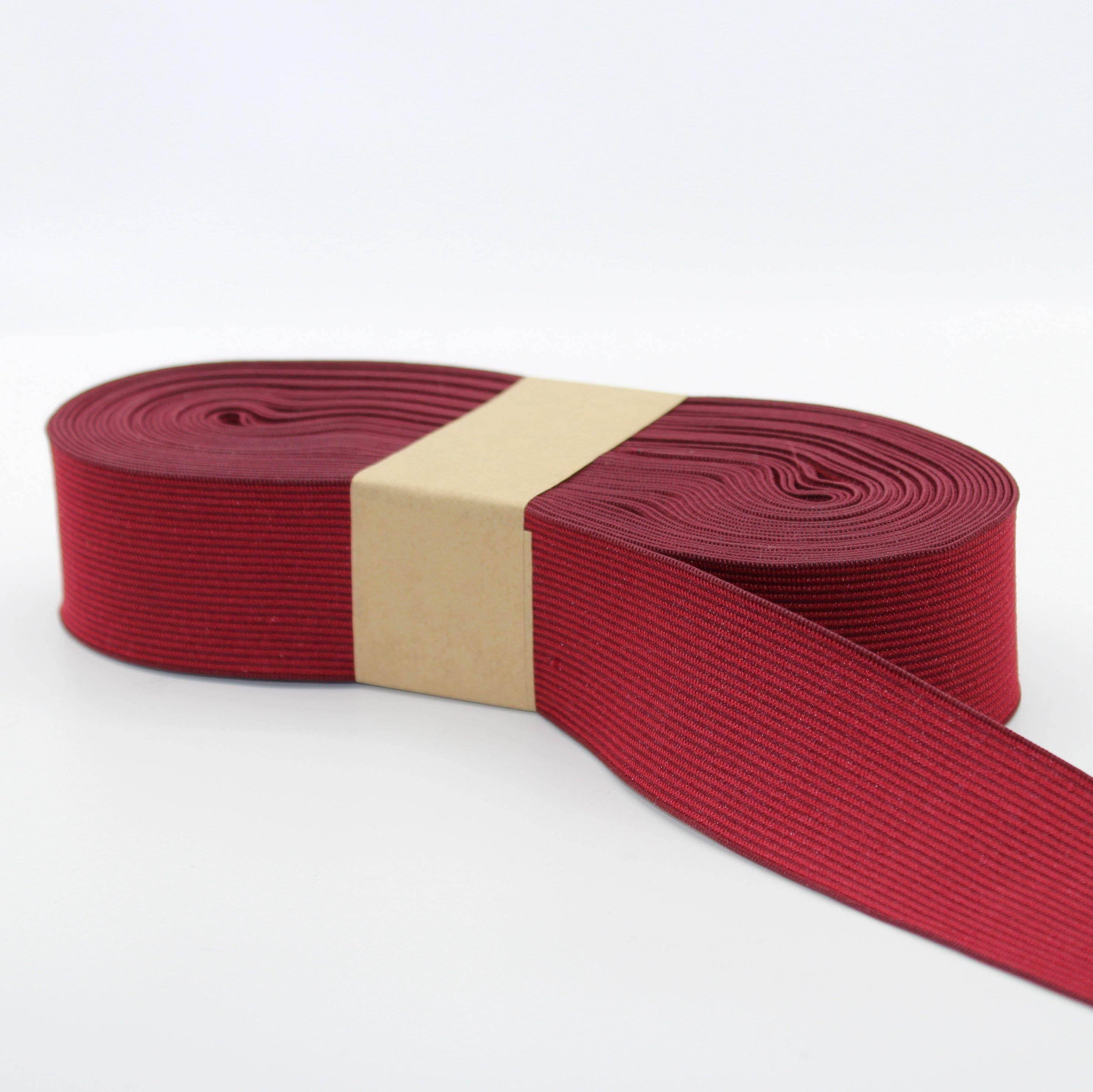 4 METERS - coloured ELASTIC 40MM - ACCESSOIRES LEDUC BV