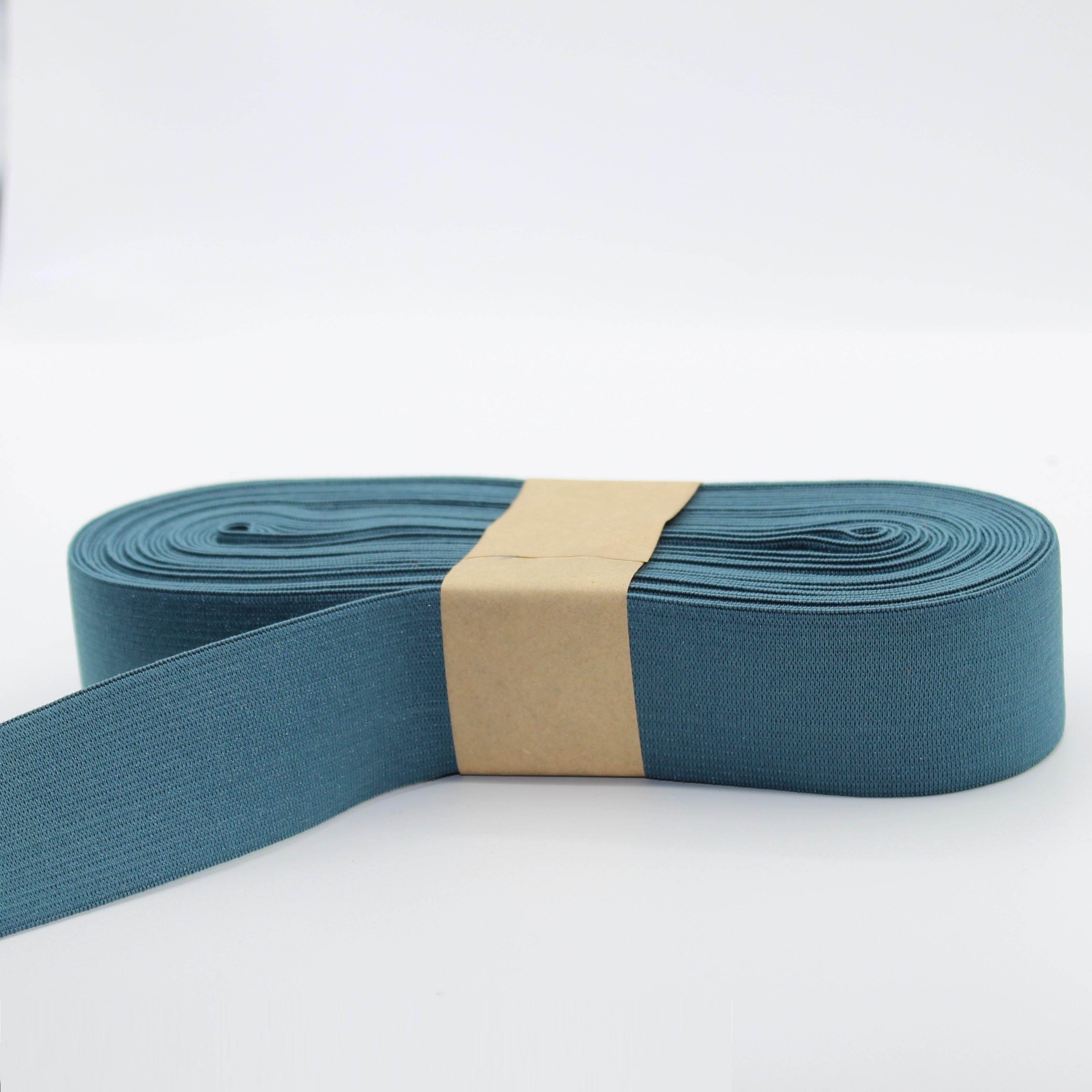 4 METERS - coloured ELASTIC 40MM - ACCESSOIRES LEDUC BV
