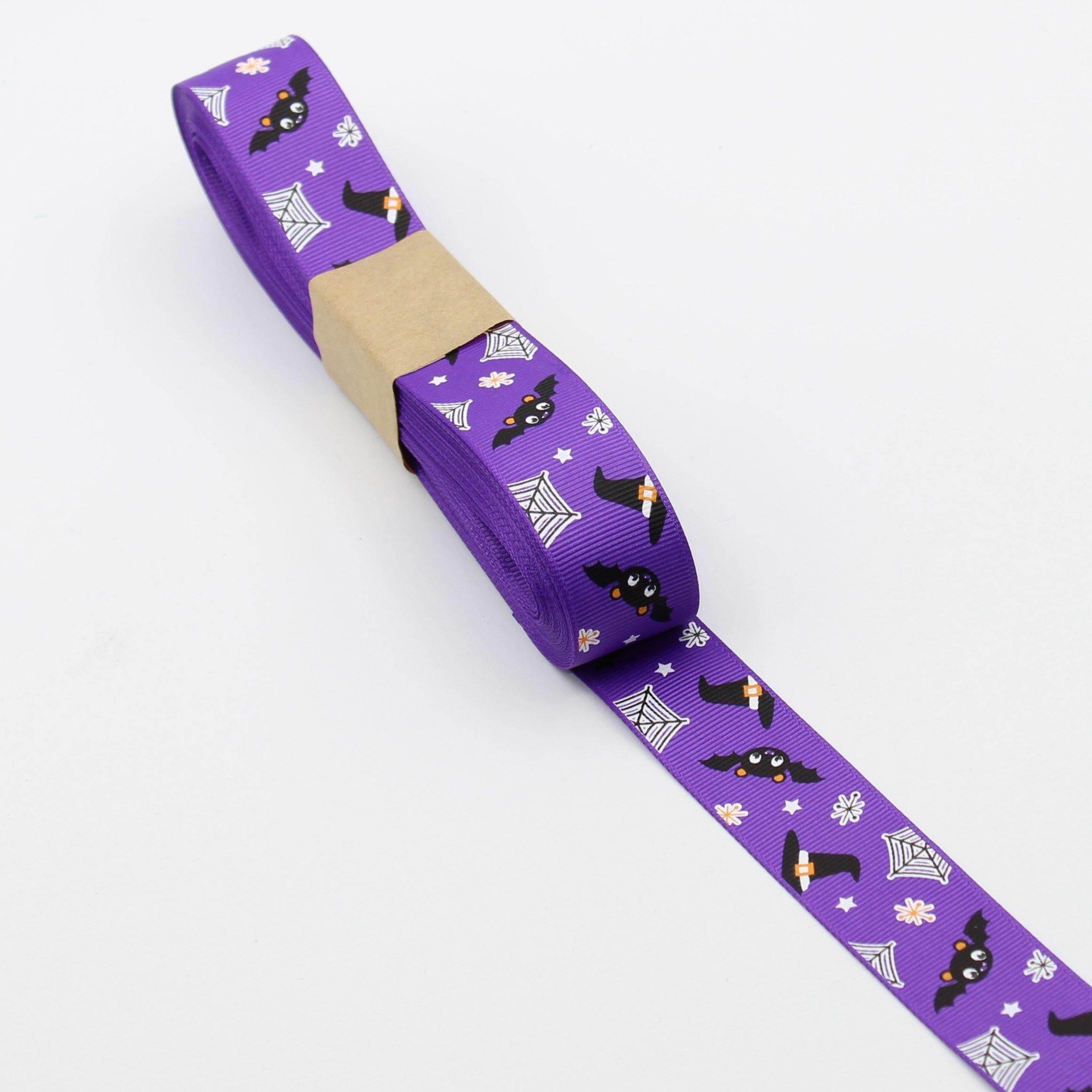 HALLOWEEN Ribbon 3 x 10 meters in 3 colors - ACCESSOIRES LEDUC BV