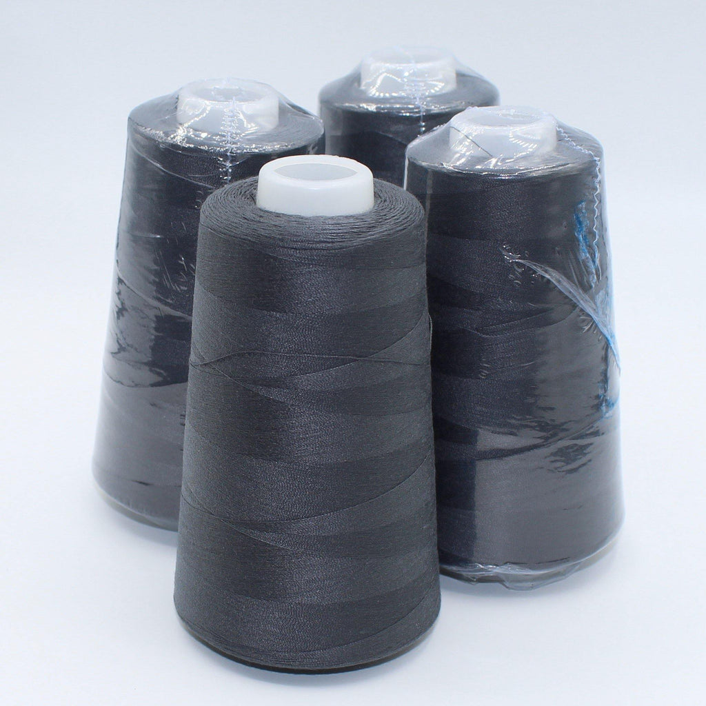4 bobines Overlock Yarn 4x3000 METRES - Polyester 100% - ACCESSOIRES LEDUC