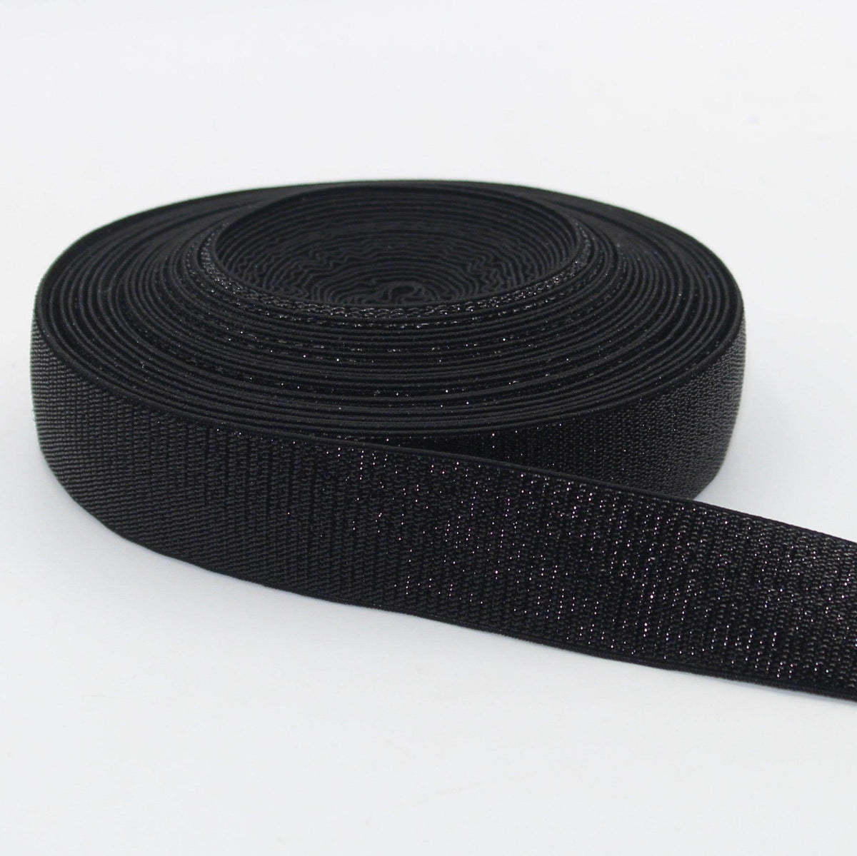 10 meters Soft Backing Lurex Elastic 10 20 25 30 or 40mm #ELA1315 - ACCESSOIRES LEDUC