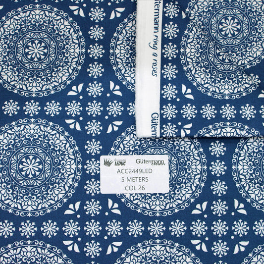 5 Meters GUTERMANN FABRIC 100% COTTON - ACCESSOIRES LEDUC BV