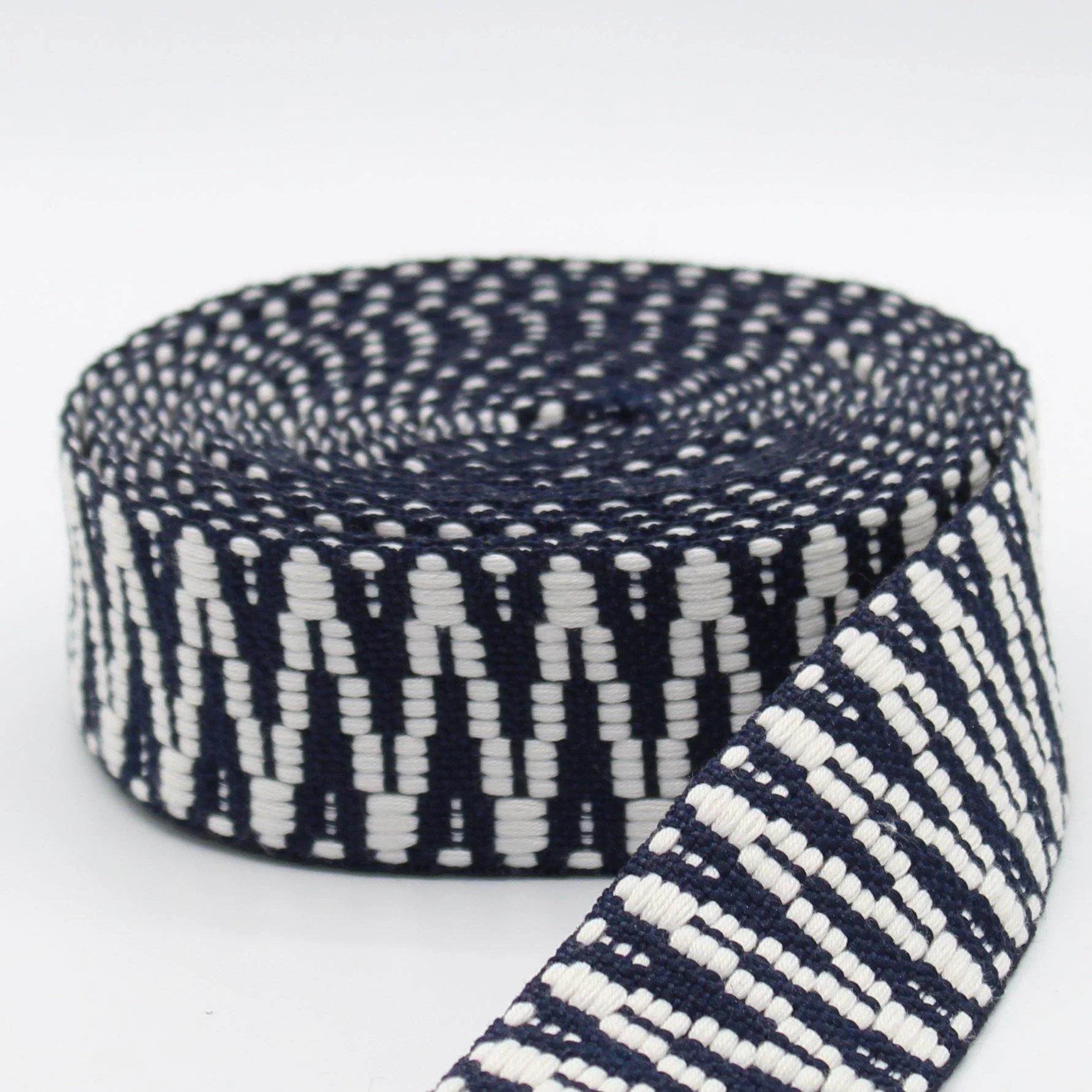 5 meters Ethnic Zig Zag Webbing 38mm #RUB1936 - ACCESSOIRES LEDUC BV