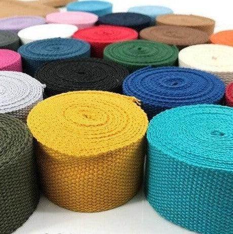 40mm Heavy Cotton Webbing #RUB1911 - ACCESSOIRES LEDUC BV