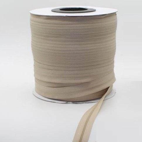 200 METERS roll Nylon Zipper #3 (4mm) + 200 Gliders - ACCESSOIRES LEDUC BV