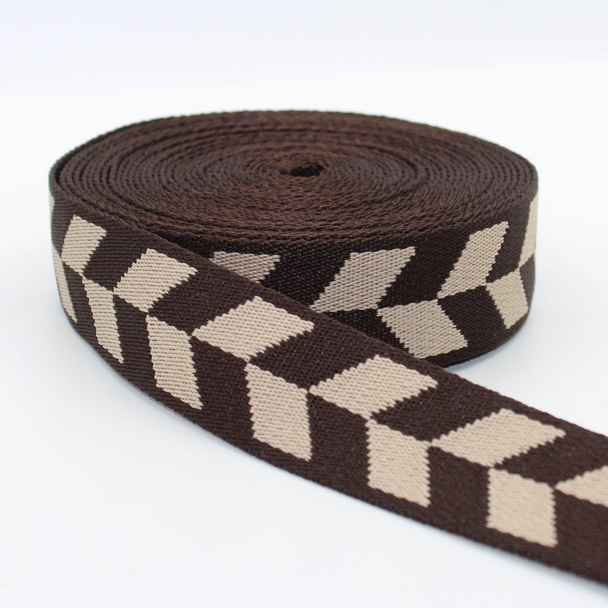 5 Meters 38mm Parallelepiped Webbing #RUB1946 - ACCESSOIRES LEDUC BV