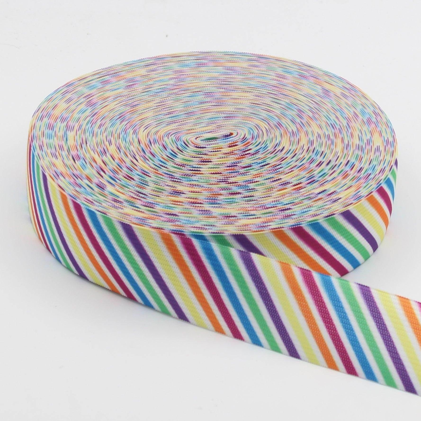 20 meters Printed Elastic 15 25 or 40mm #ELA3520 - ACCESSOIRES LEDUC BV