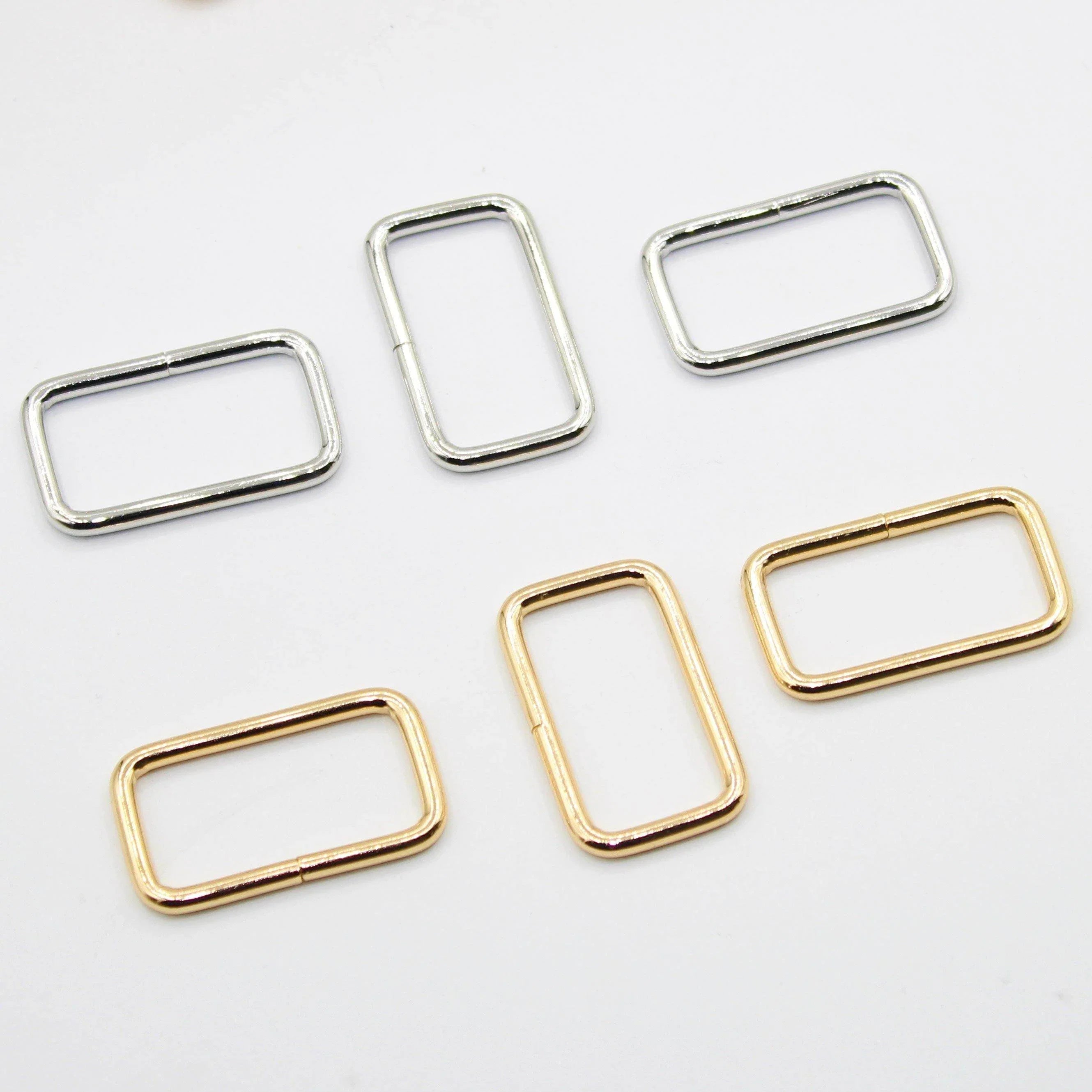 3 Buckles / Lobsters / D-Rings 30 / 40 or 50mm - Gold Silver Oldbrass Mat Black or Gunmetal - ACCESSOIRES LEDUC BV