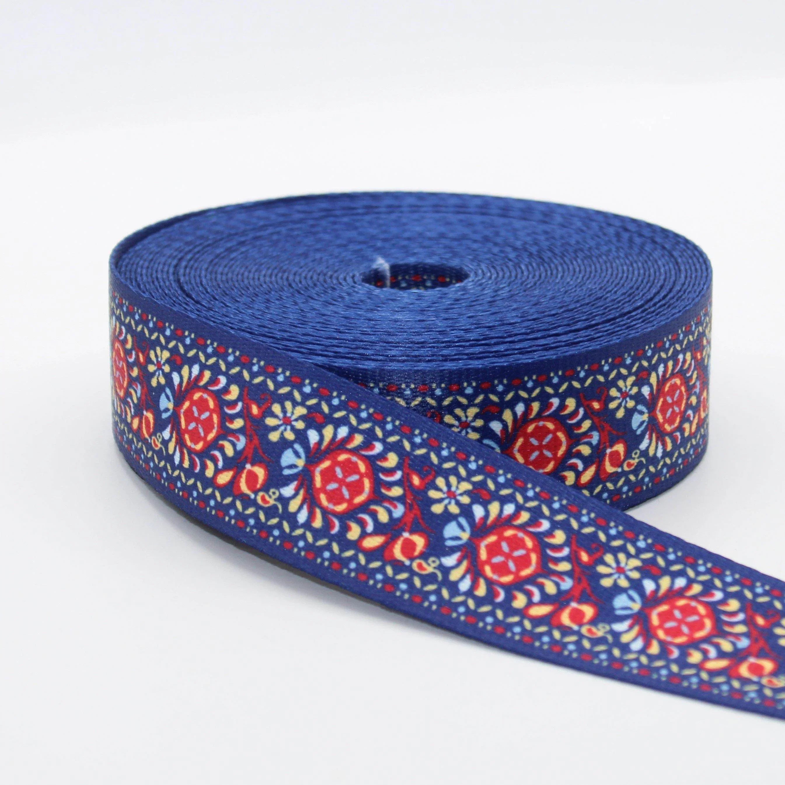 5 meters Printed Webbing 38mm #RUB1951 - ACCESSOIRES LEDUC BV