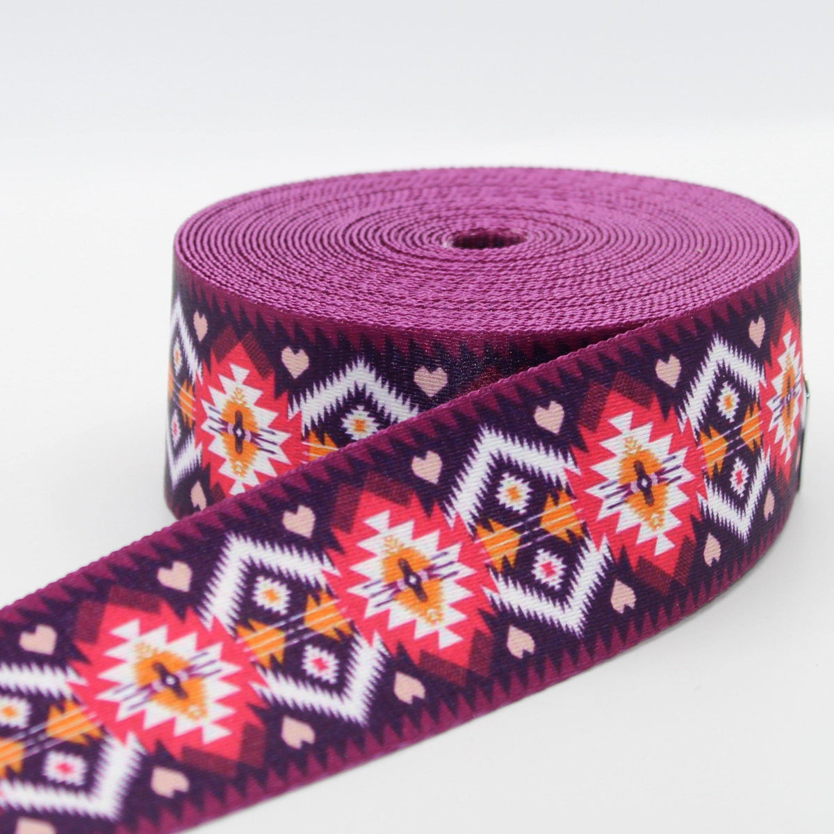 5 meters Printed Webbing 50mm #RUB1950 - ACCESSOIRES LEDUC