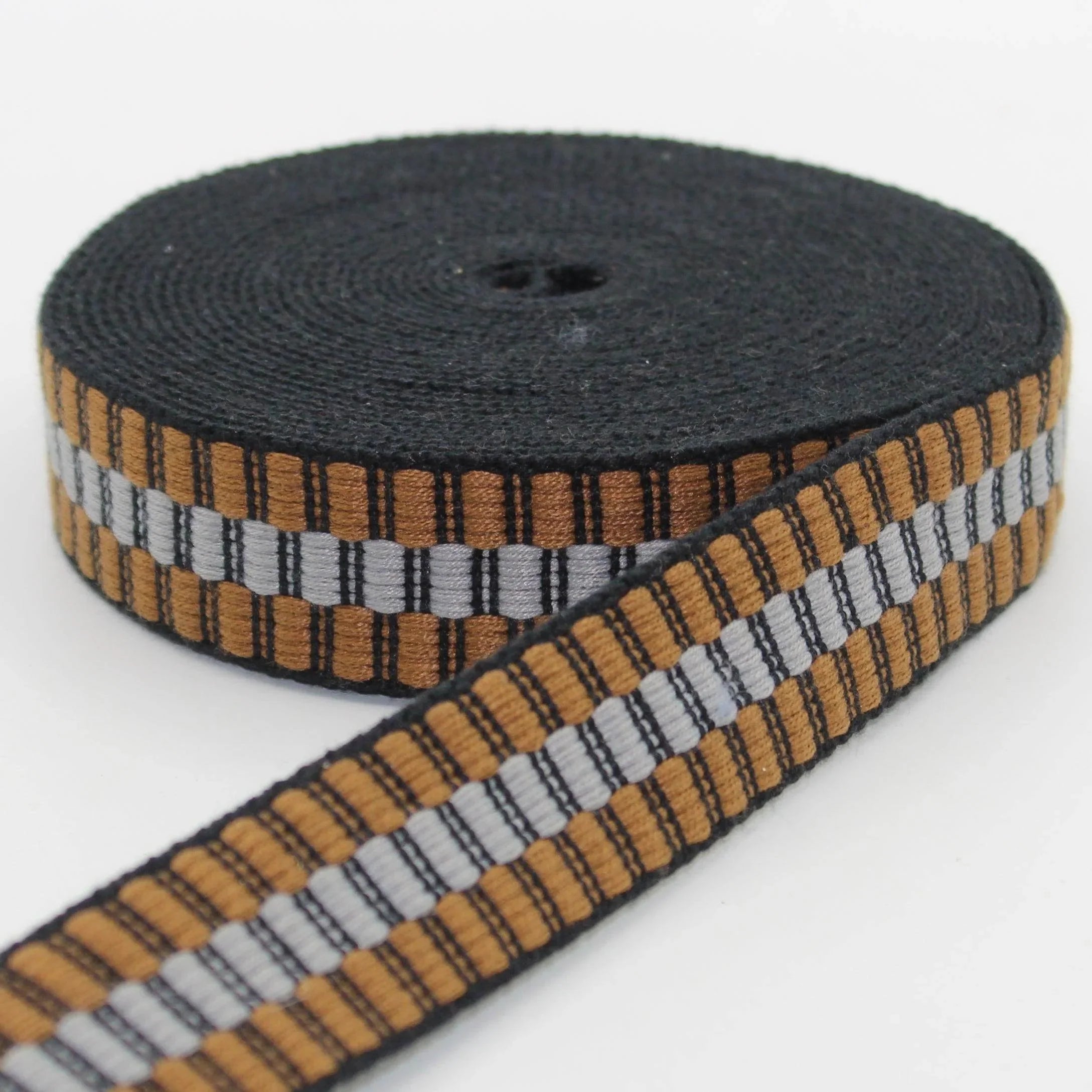 5 meters 30mm Tiles Webbing #RUB1983 - ACCESSOIRES LEDUC BV