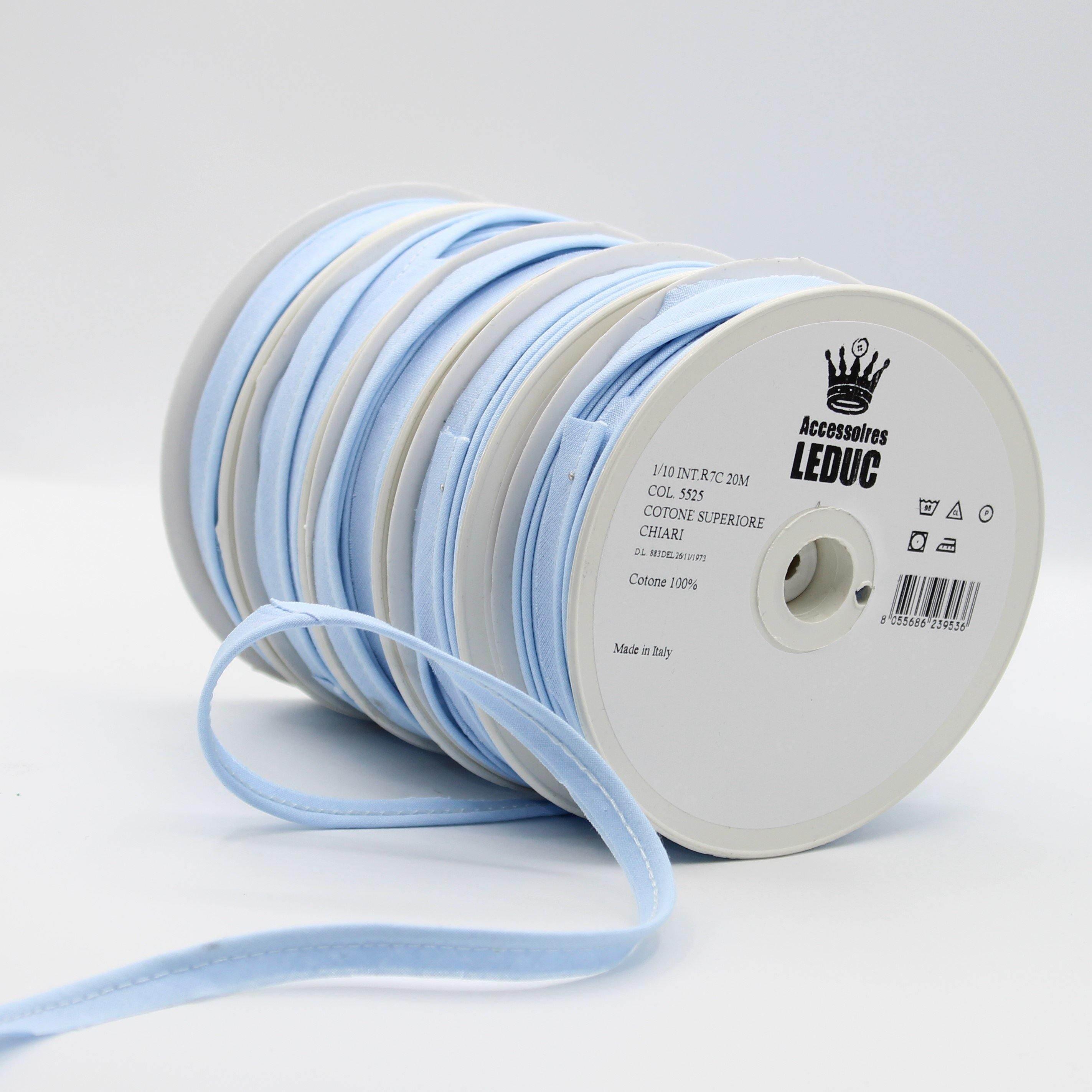 100MT - COTTON PIPING / 10mm (8+2mm) - ACCESSOIRES LEDUC BV