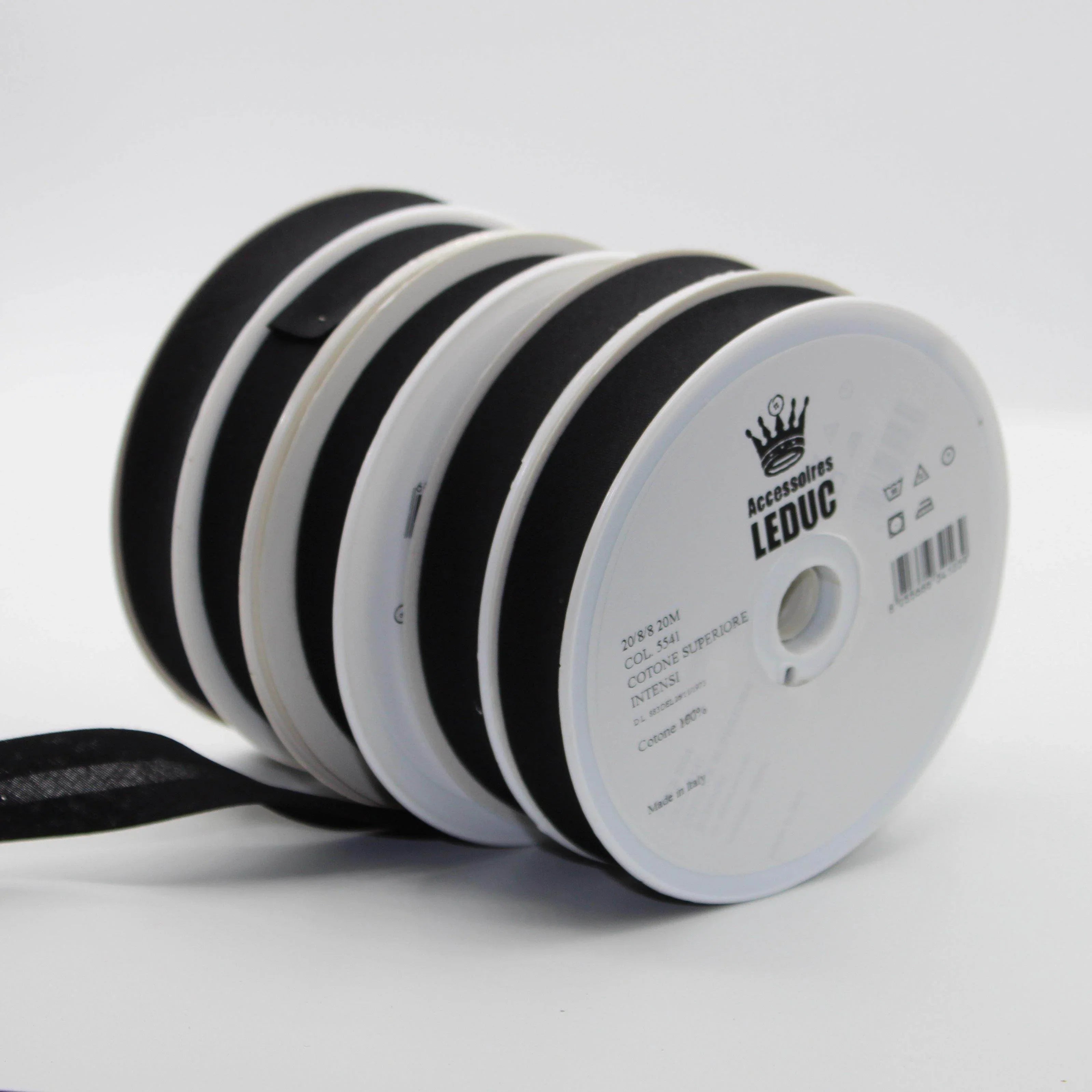 100MT - COTTON BIAS BINDING / 20mm - 20/8/8 #SBI517 - ACCESSOIRES LEDUC BV