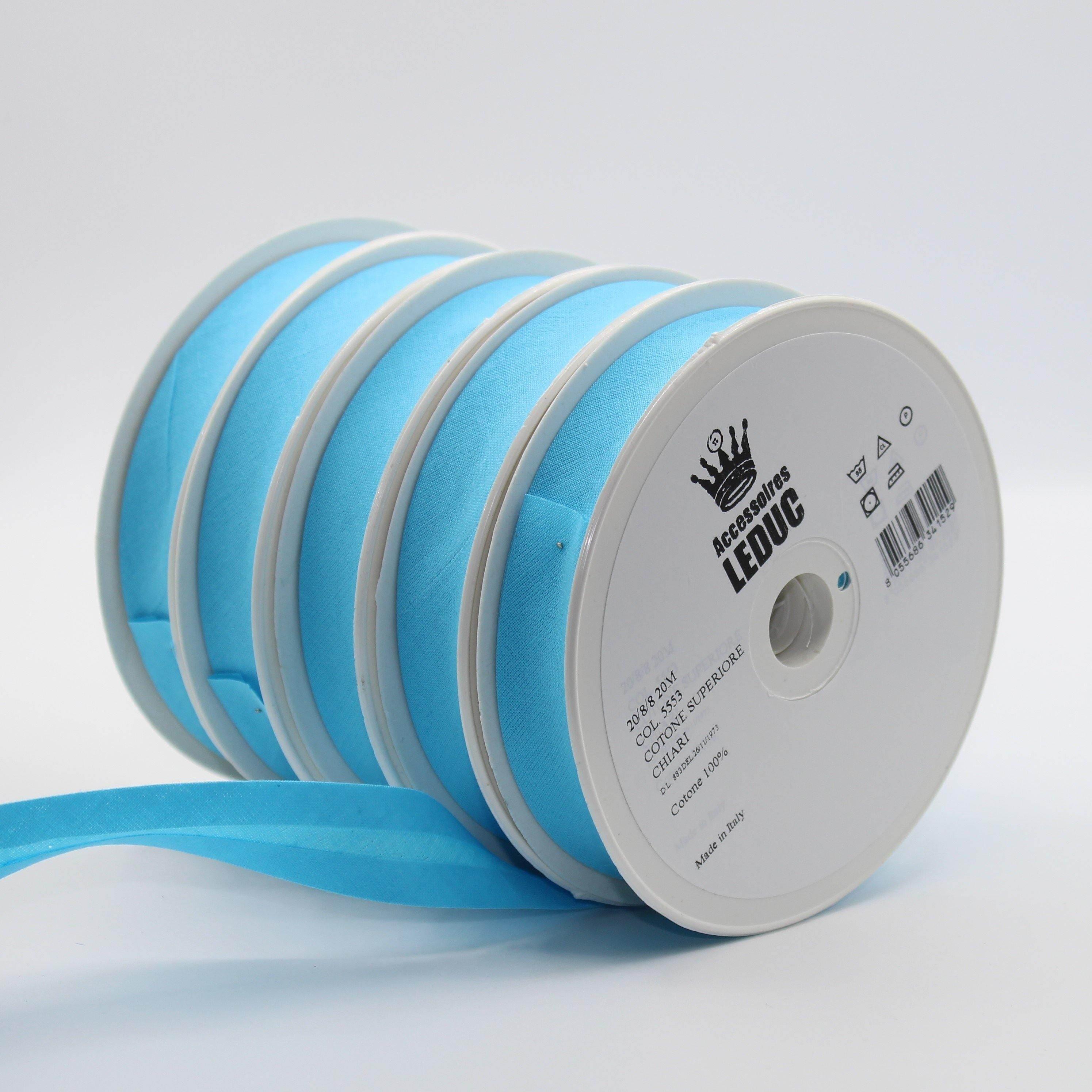 100MT - COTTON BIAS BINDING / 20mm - 20/8/8 #SBI517 - ACCESSOIRES LEDUC BV