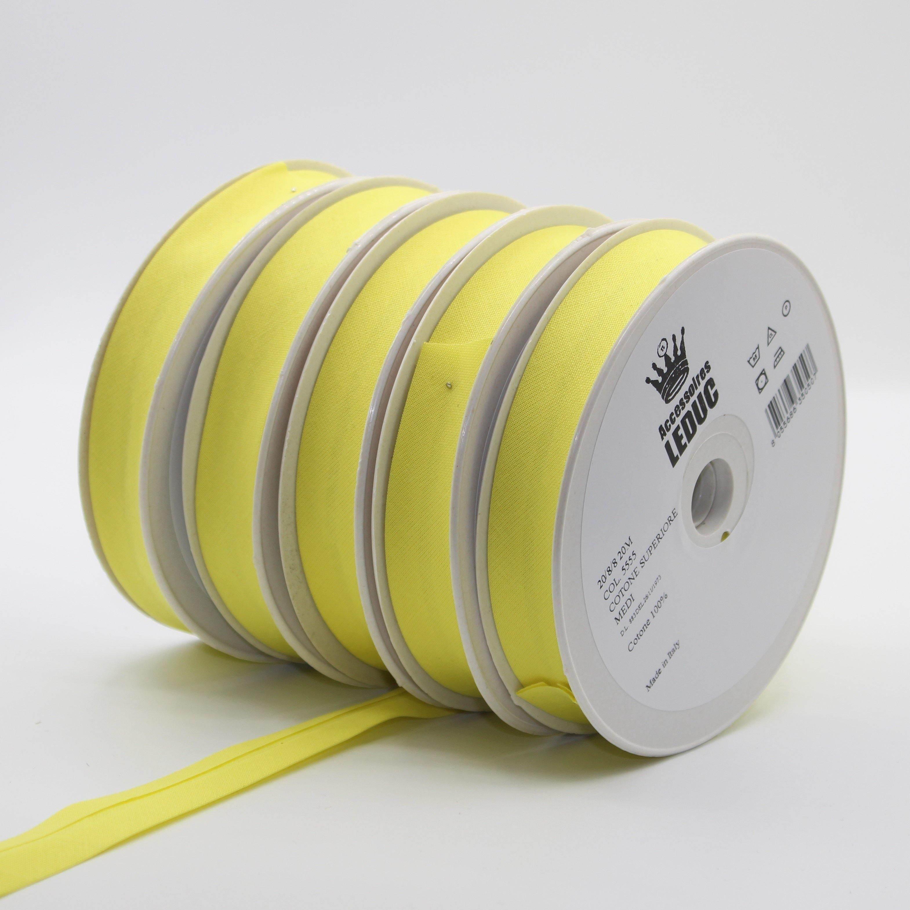 100MT - COTTON BIAS BINDING / 20mm - 20/8/8 #SBI517 - ACCESSOIRES LEDUC BV