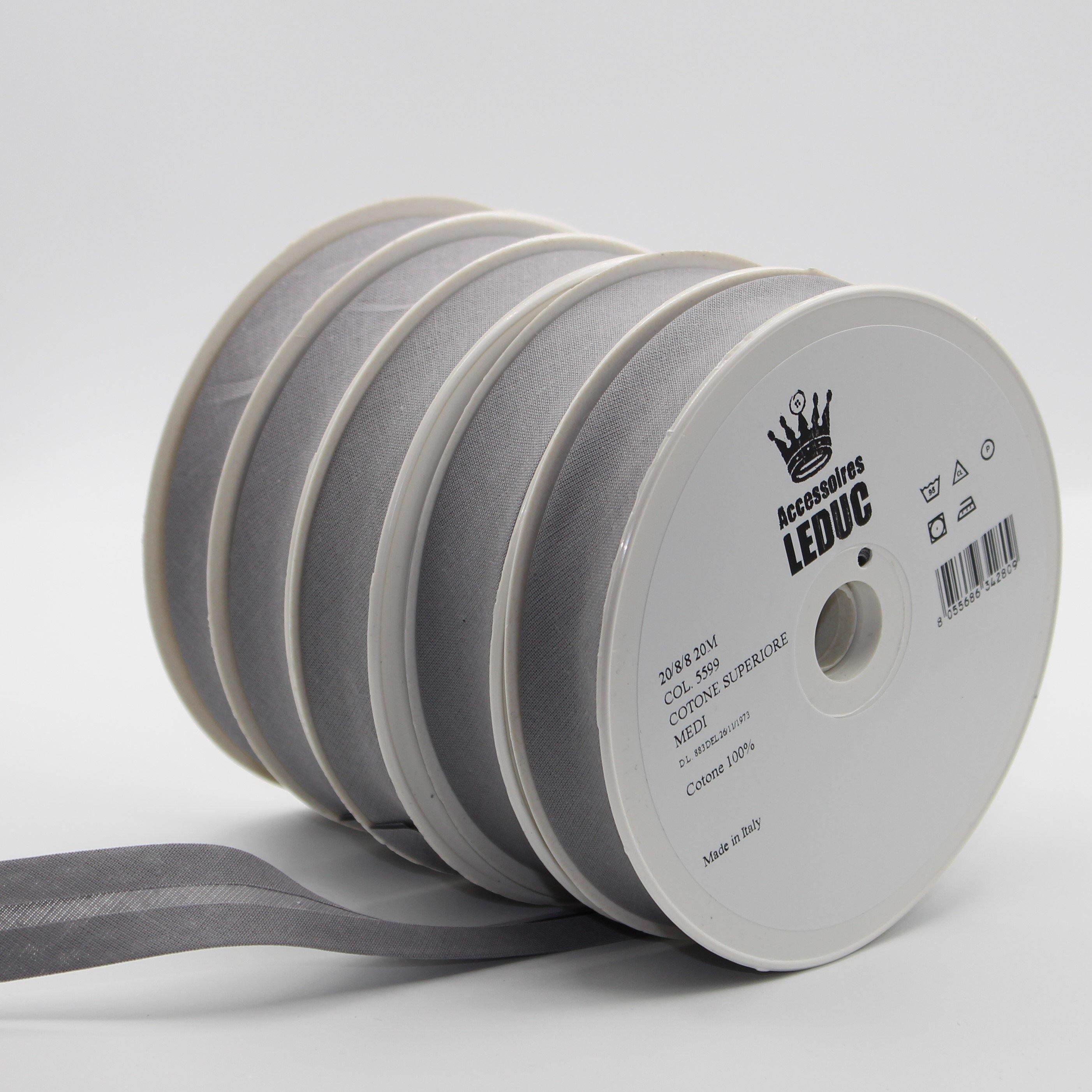 100MT - COTTON BIAS BINDING / 20mm - 20/8/8 #SBI517 - ACCESSOIRES LEDUC BV