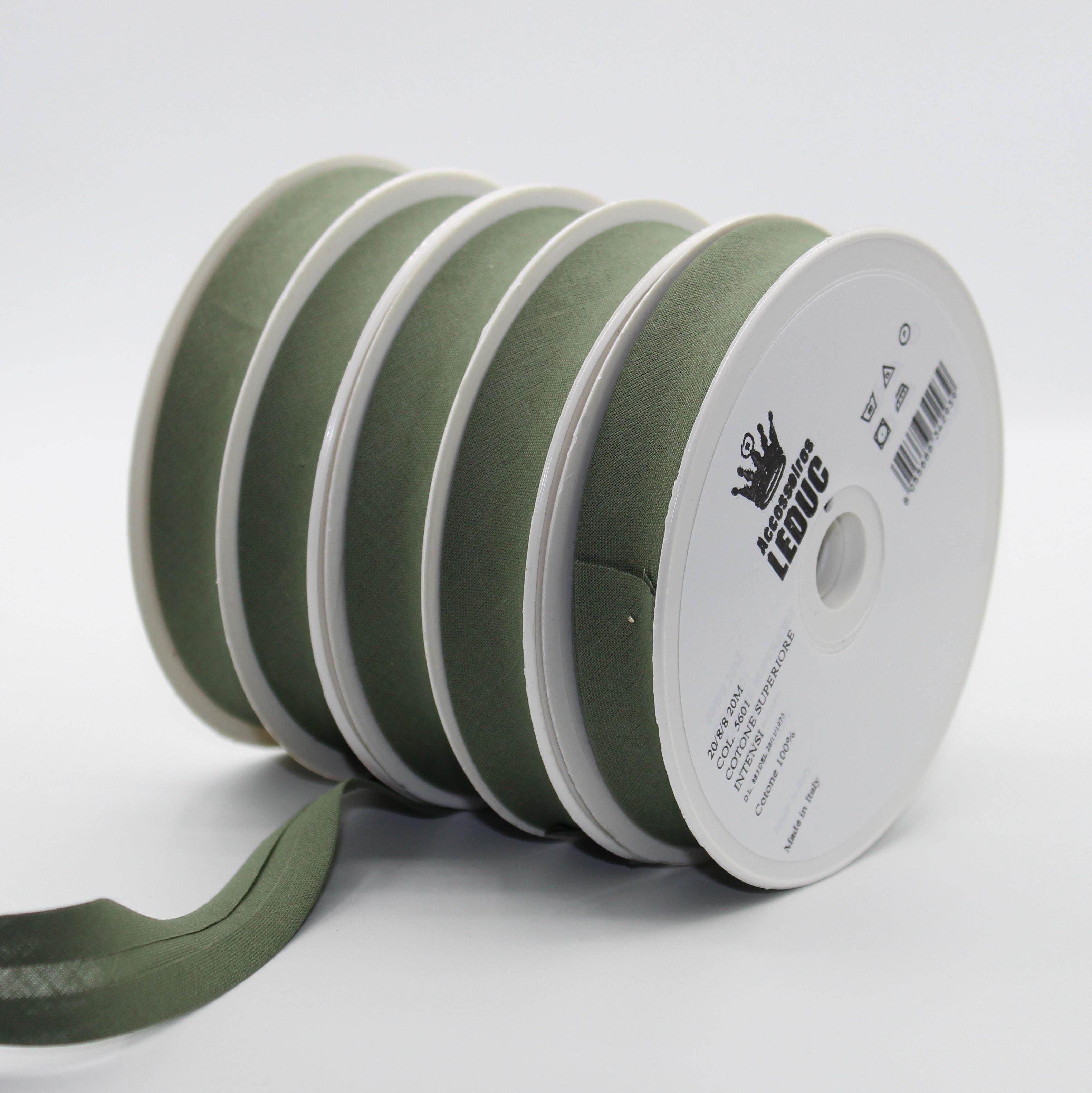 100MT - COTTON BIAS BINDING / 20mm - 20/8/8 #SBI517 - ACCESSOIRES LEDUC BV