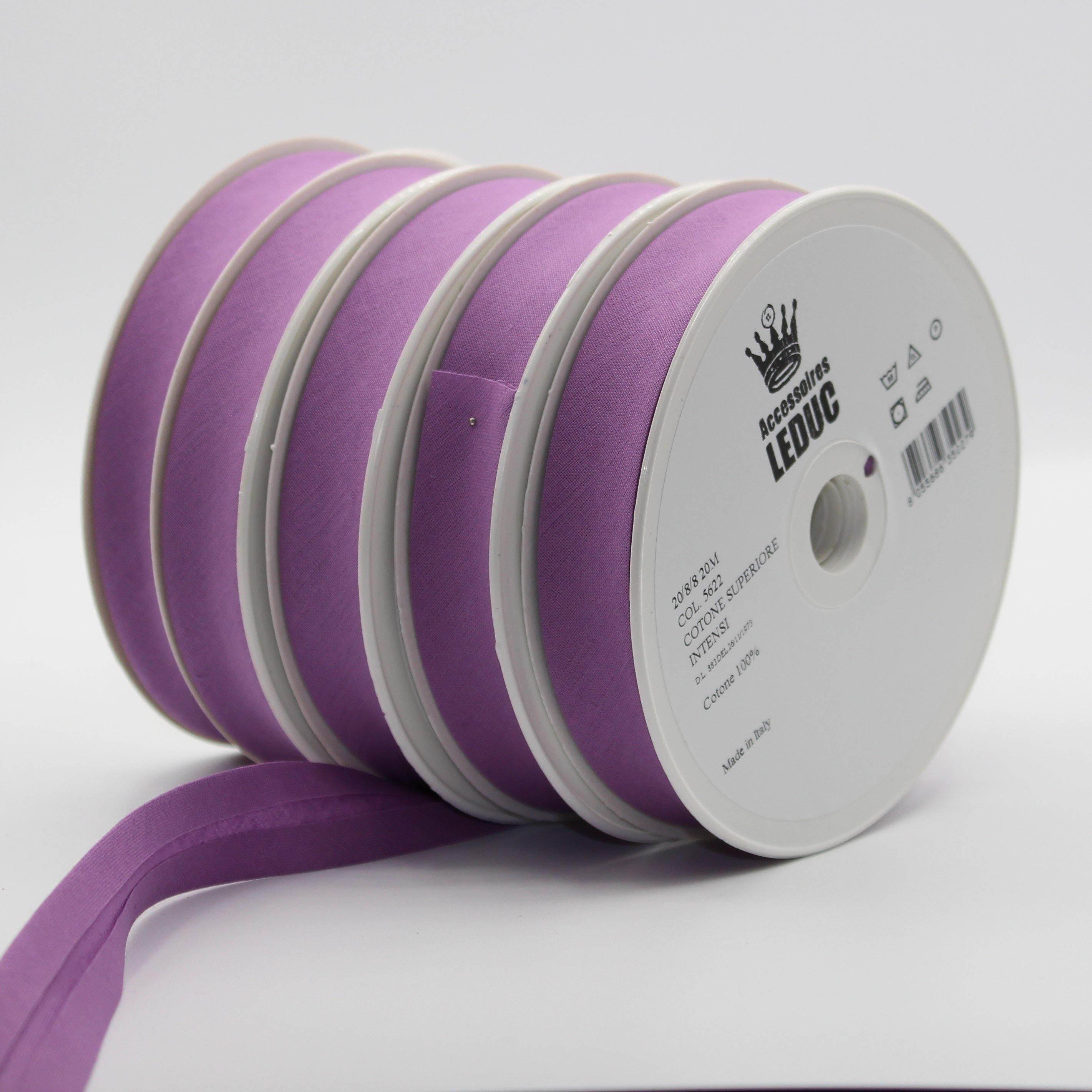 100MT - COTTON BIAS BINDING / 20mm - 20/8/8 #SBI517 - ACCESSOIRES LEDUC BV