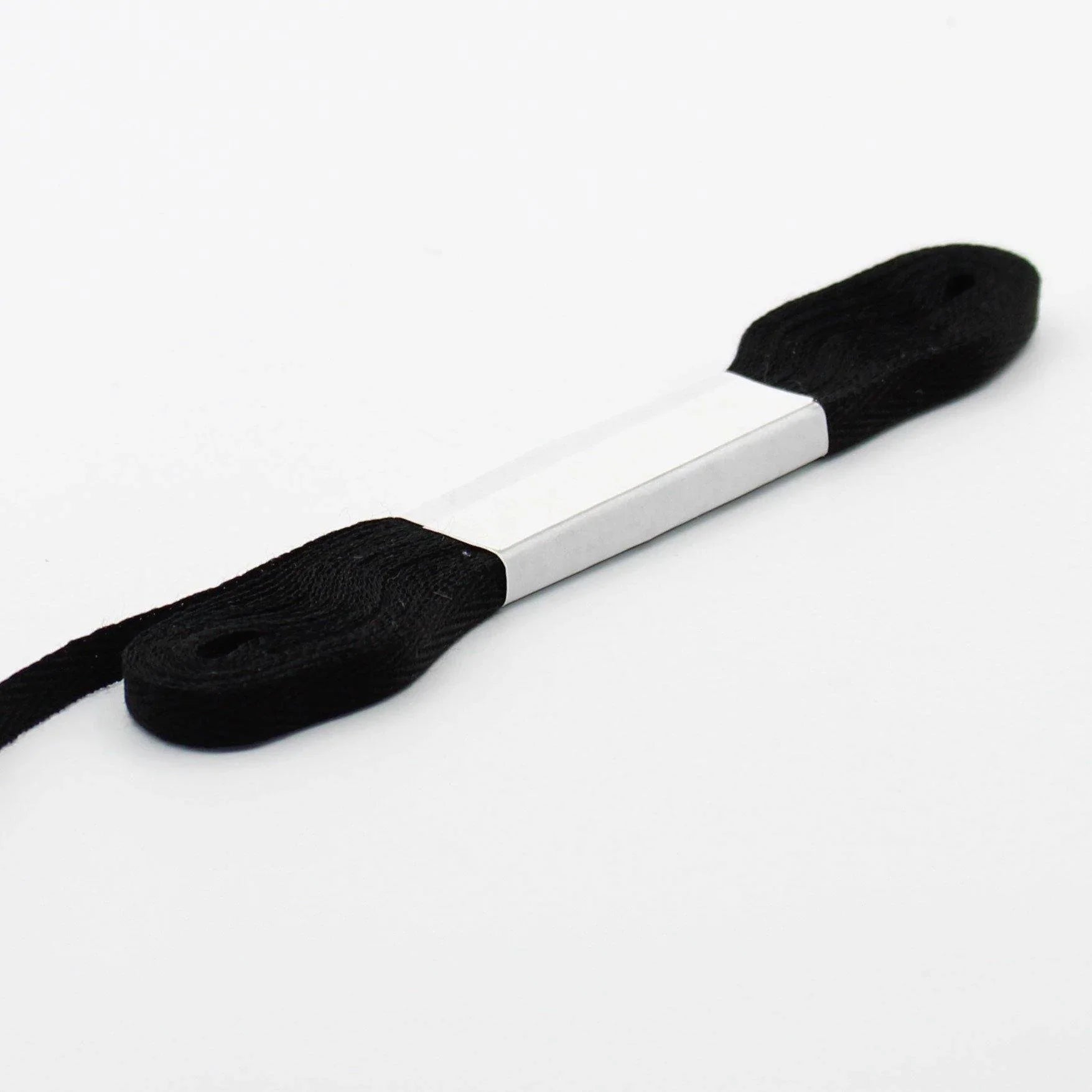 5 Meters Herringbone Tape 100% Cotton White Black or Ecru - ACCESSOIRES LEDUC BV