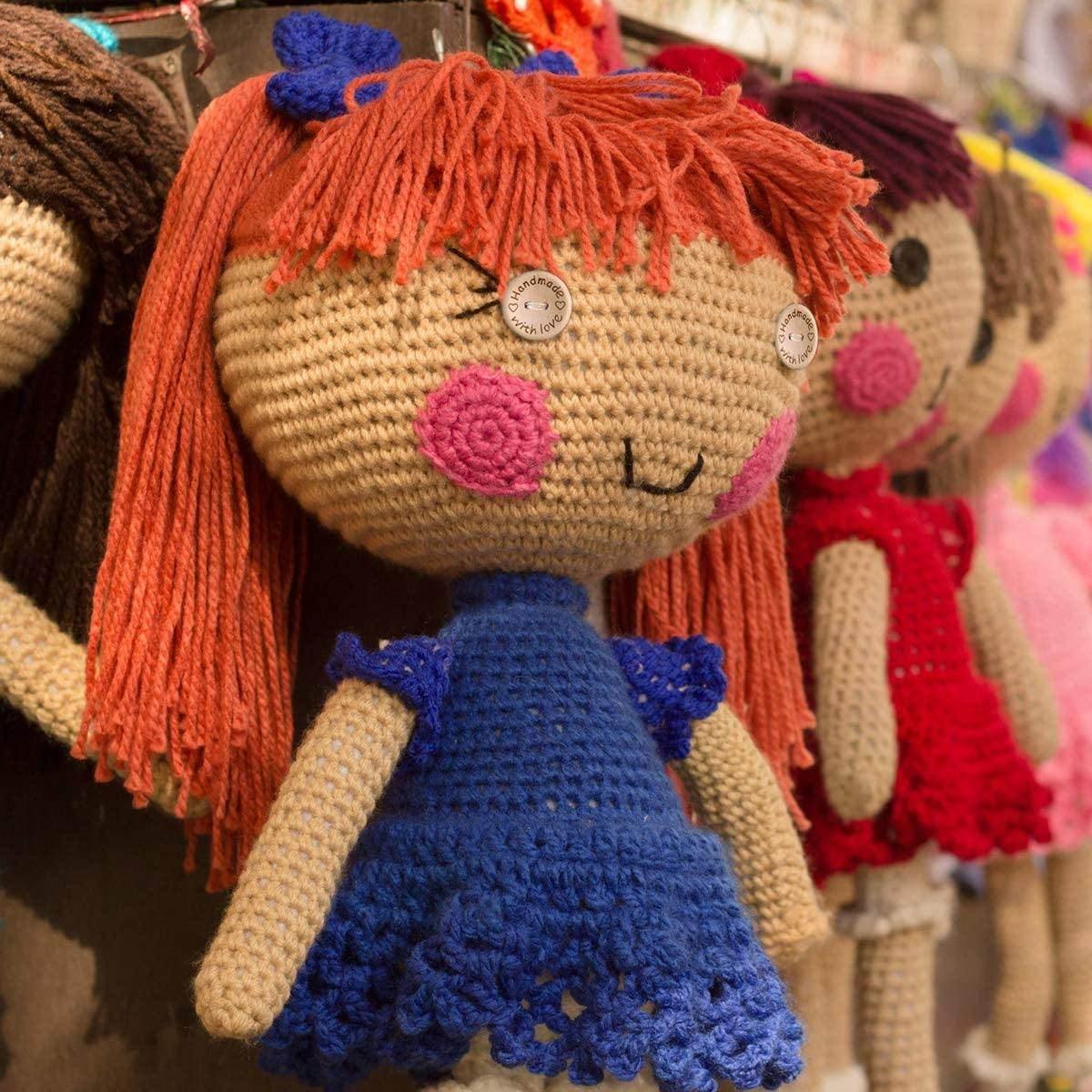 #HAB3000 Handmade 🤍 with Love 🤍 Wooden Buttons Box 140 pieces - ACCESSOIRES LEDUC BV