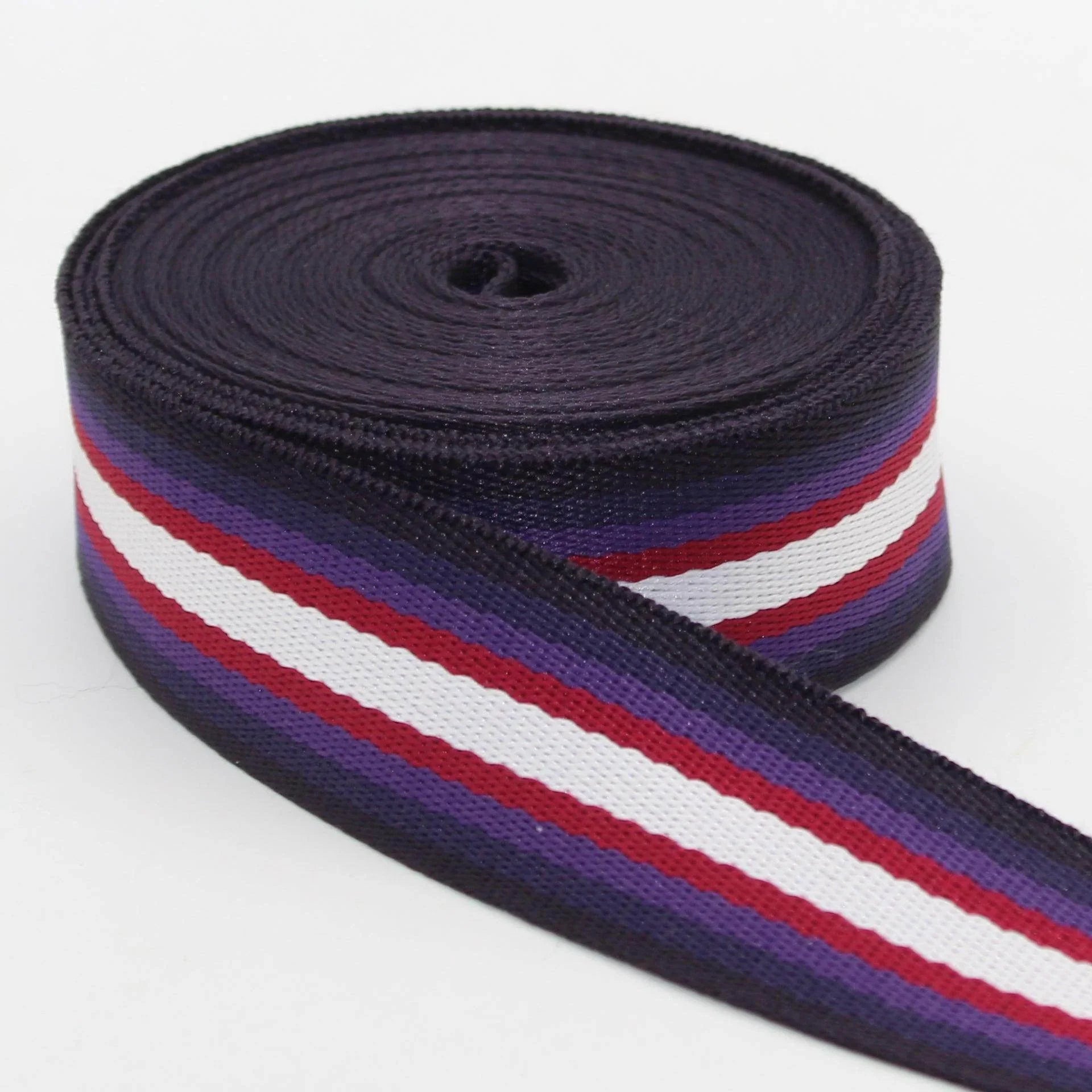 5 meters 4cm Colourful Polyester Webbing #RUB1981 - ACCESSOIRES LEDUC BV