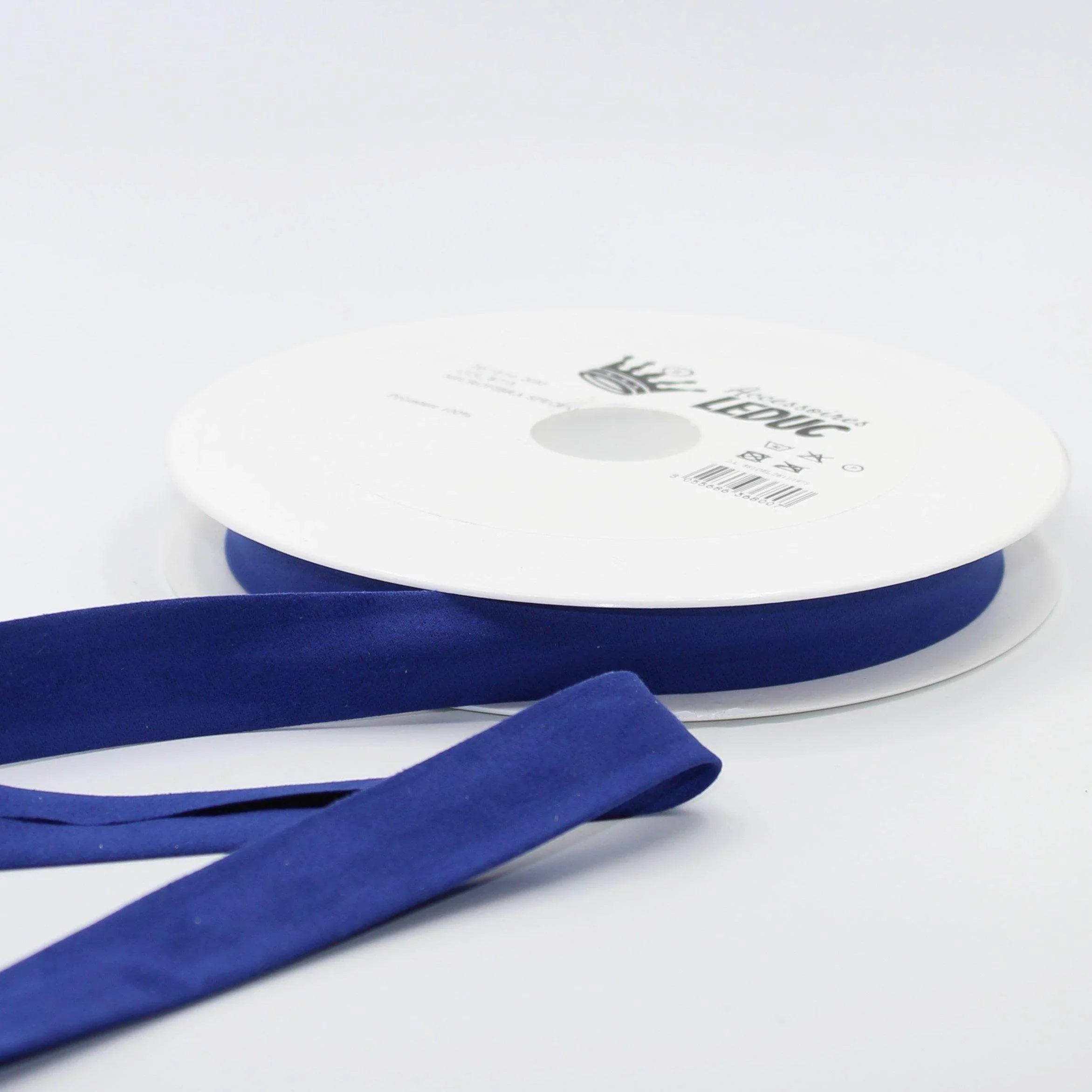 20 meters Folded Suede Bias Binding 20mm (20mm+10mm+10mm) - ACCESSOIRES LEDUC BV