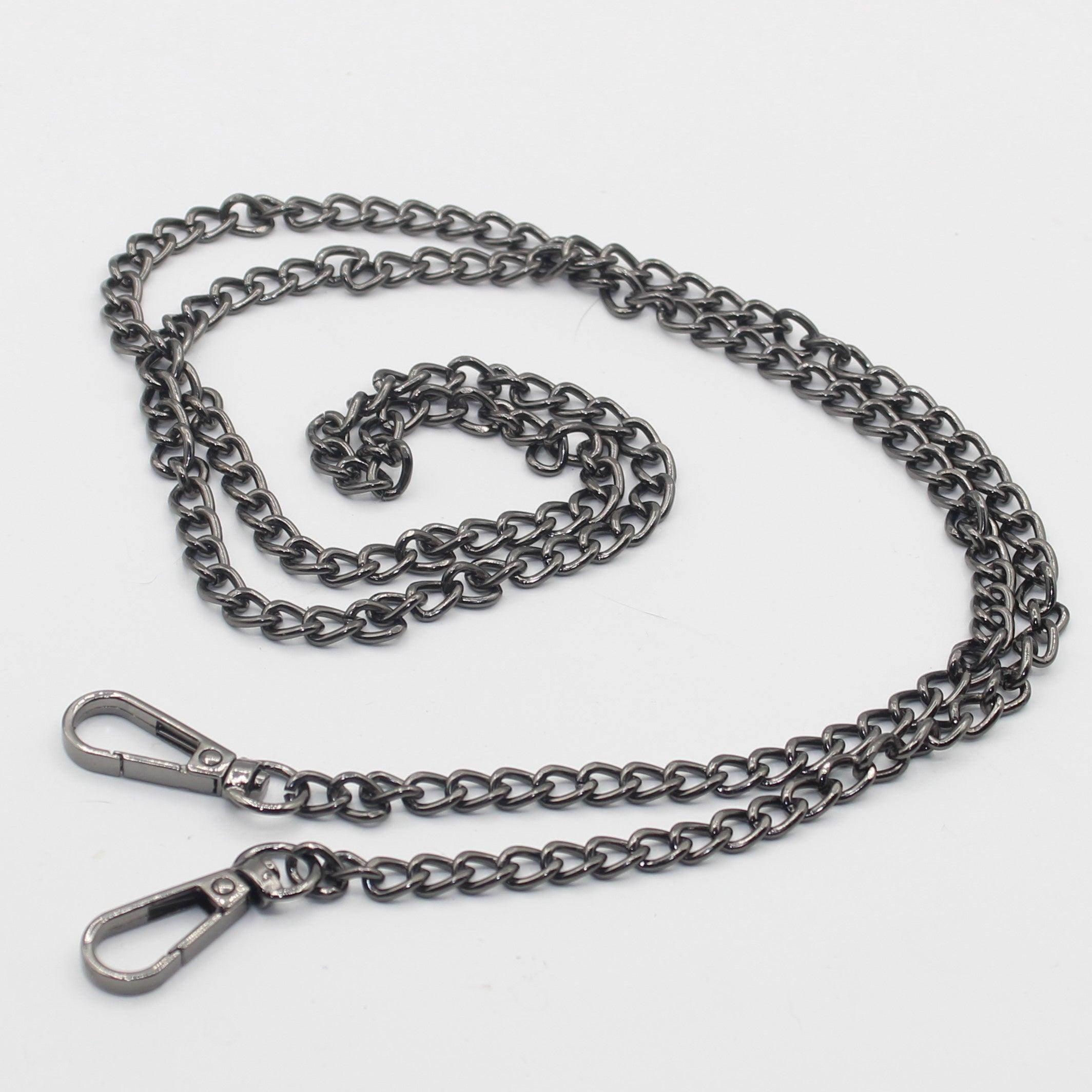 120cm long Chain with Lobsters (5mm rings) #CHAIN533 - ACCESSOIRES LEDUC BV