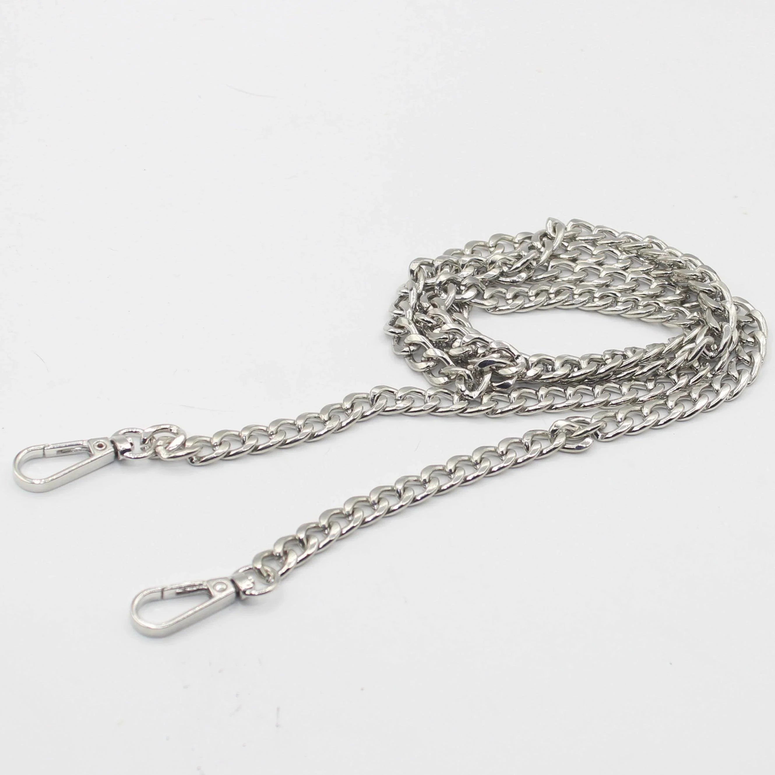 120cm long Chain with Lobsters (rings 12mm long, 8mm high) #CHAIN534 - ACCESSOIRES LEDUC BV