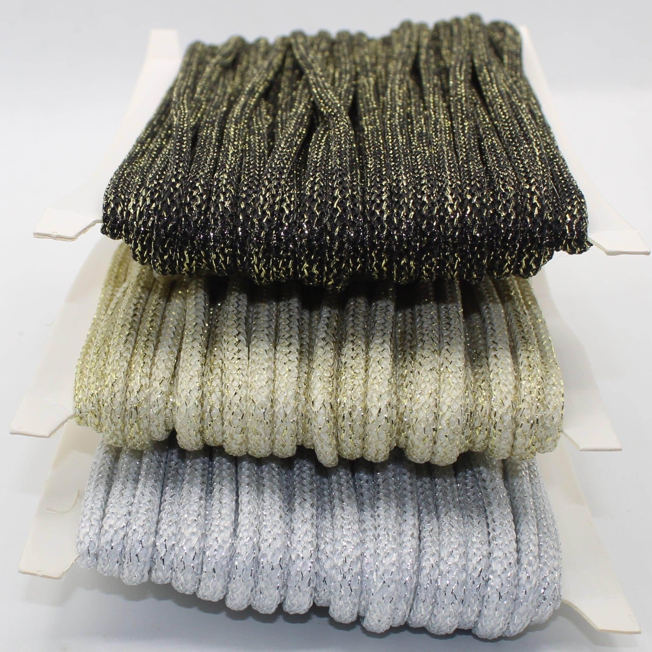 20 meters Lurex Cord 5mm #COR3013 - ACCESSOIRES LEDUC BV