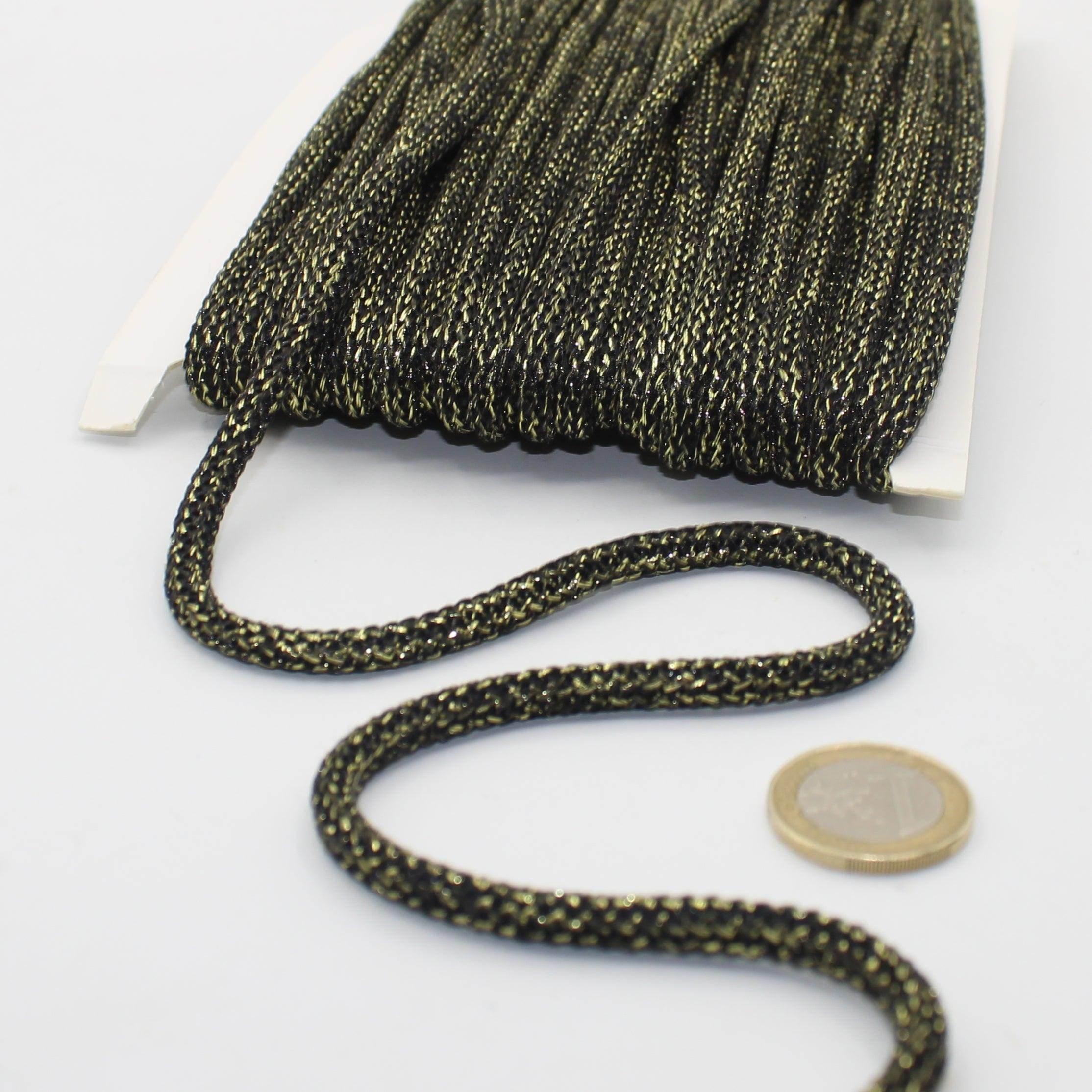 20 meters Lurex Cord 5mm #COR3013 - ACCESSOIRES LEDUC BV