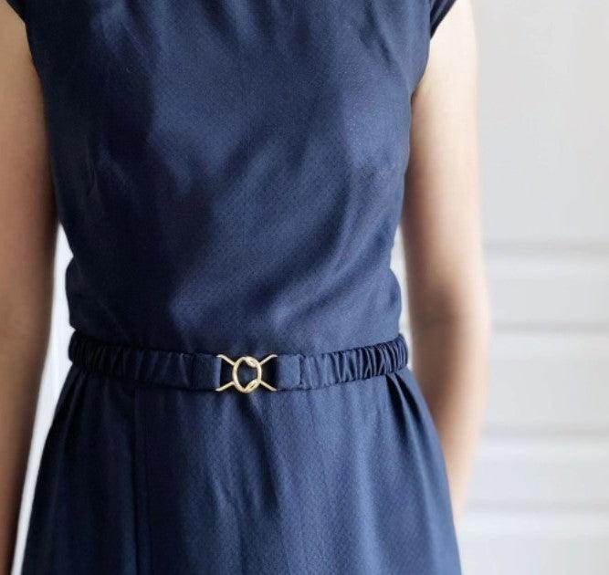 1 set Clipsable Crossed Buckles Gold, Gunmetal or Silver #BME3x03 - ACCESSOIRES LEDUC BV