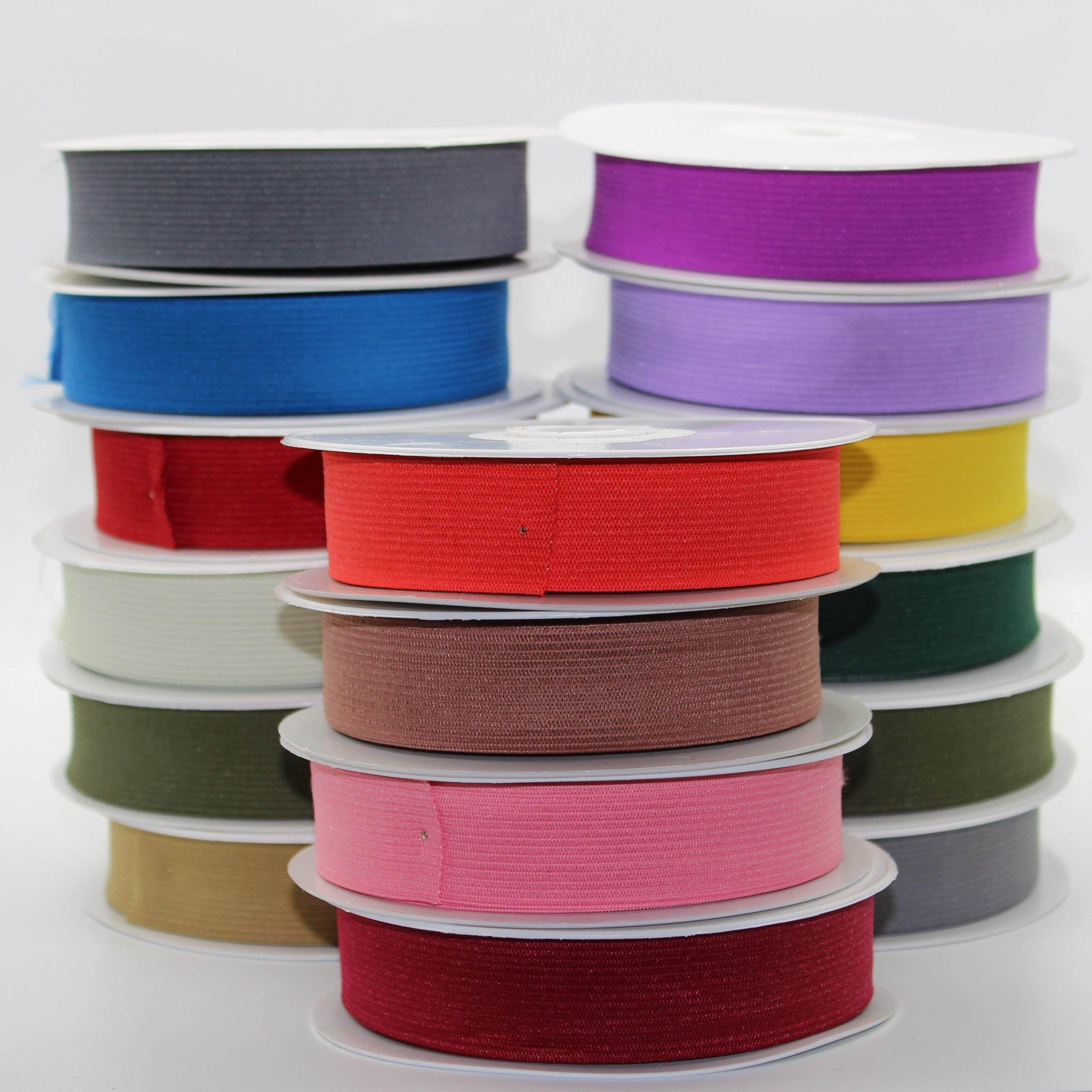 10 METERS - coloured ELASTIC 25MM #ELA1979 - ACCESSOIRES LEDUC BV
