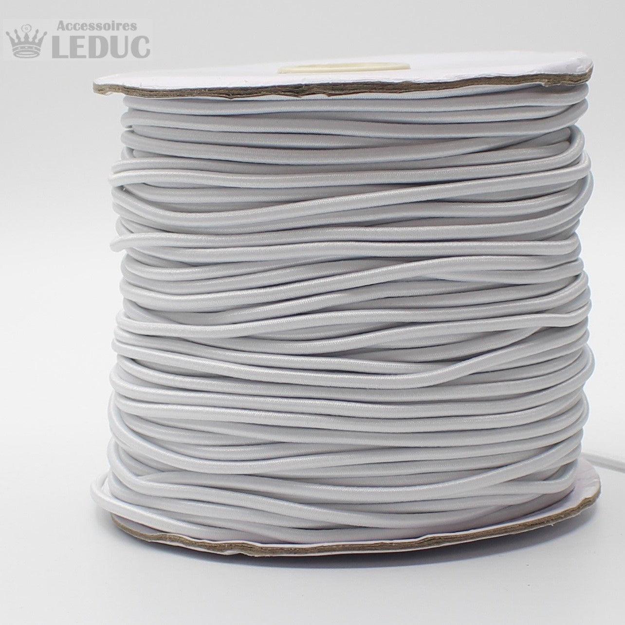 ELASTIC CORD 2MM - 90 METERS - ACCESSOIRES LEDUC BV