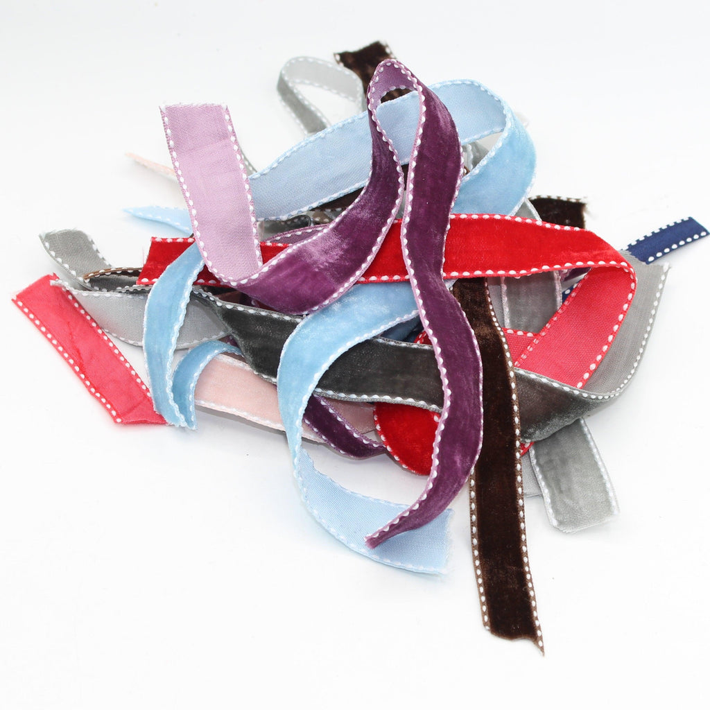 Velvet Clothing Accessories, 10mm Double Velvet Ribbon