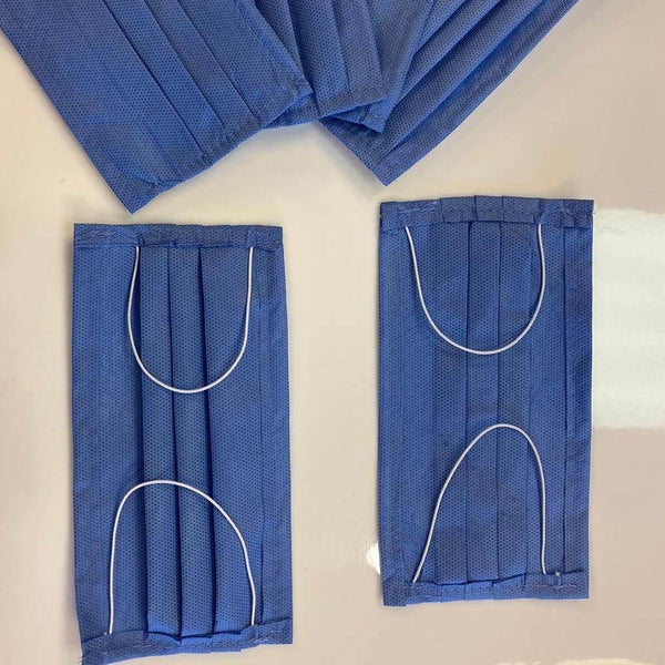 CERTIFIED NON WOVEN FABRIC 100 METER ROLL - 20cm width - 1 METER = 5 MASKS - for 500 masks - ACCESSOIRES LEDUC BV